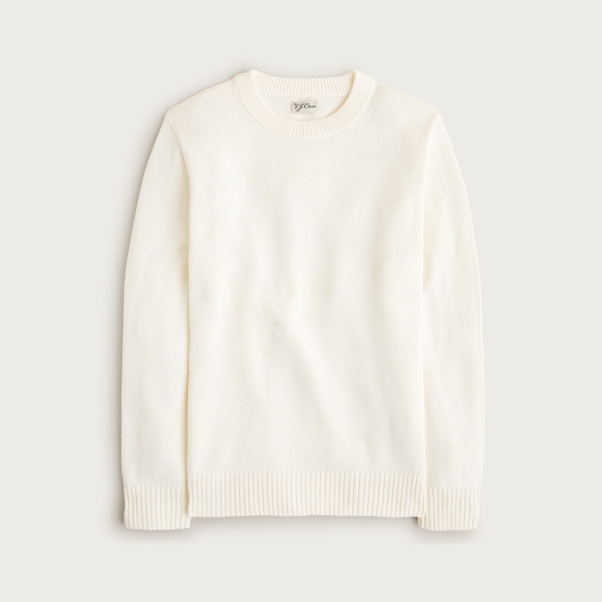 mens Heritage cotton crewneck sweater