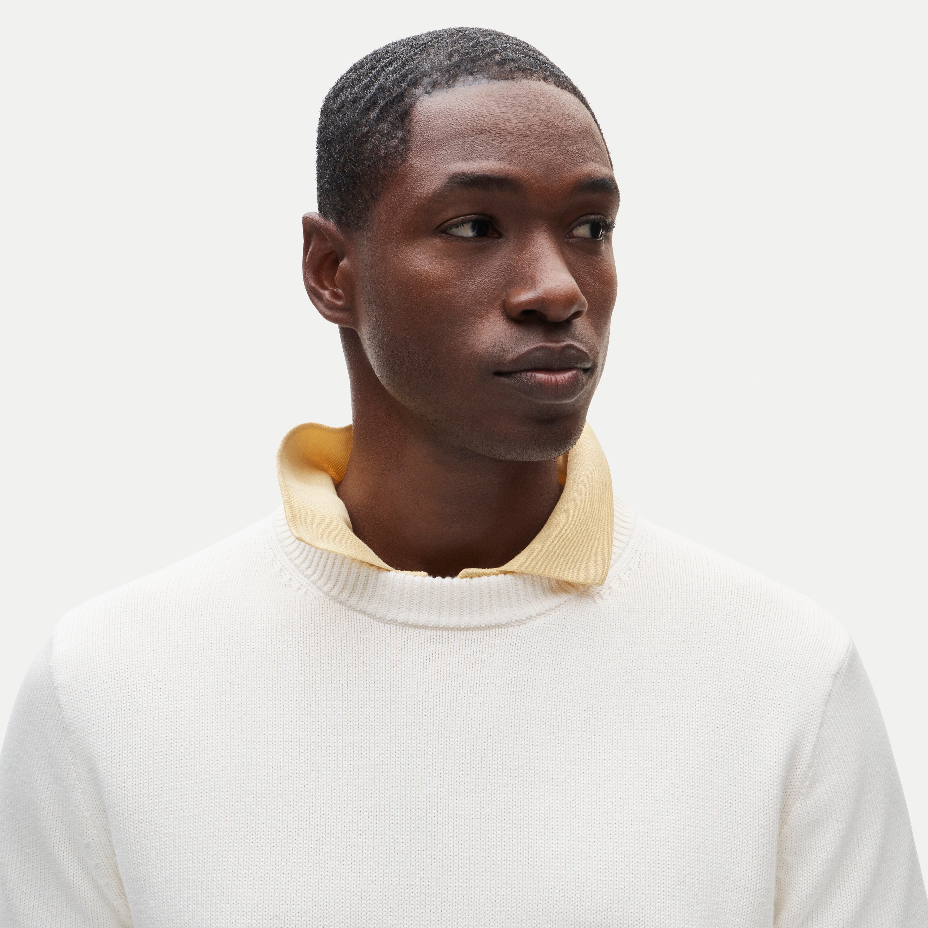 Heritage cotton crewneck sweater
