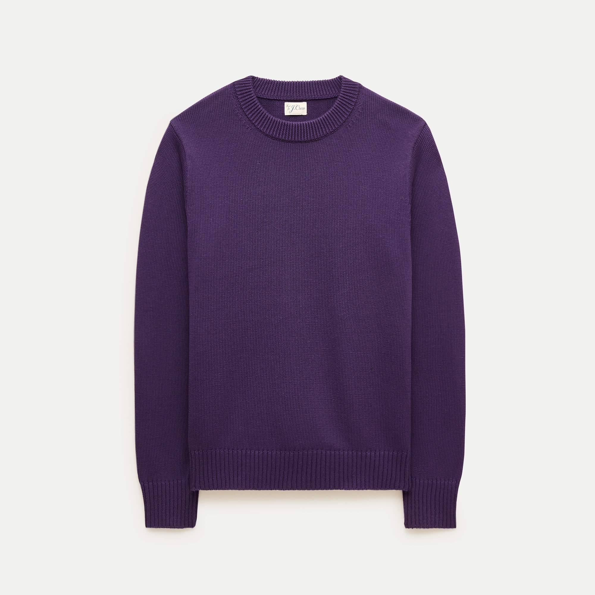 Heritage cotton crewneck sweater