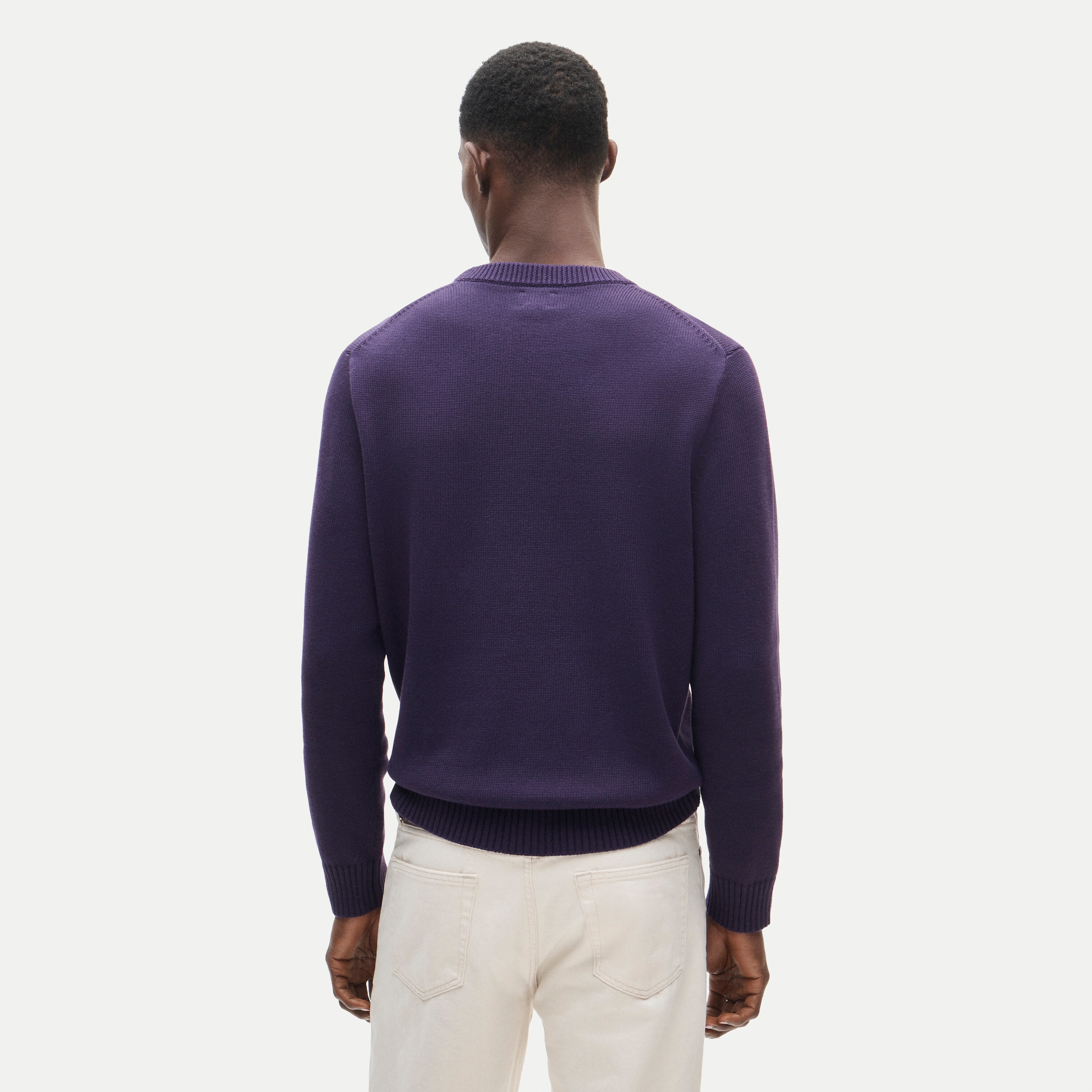 Heritage cotton crewneck sweater