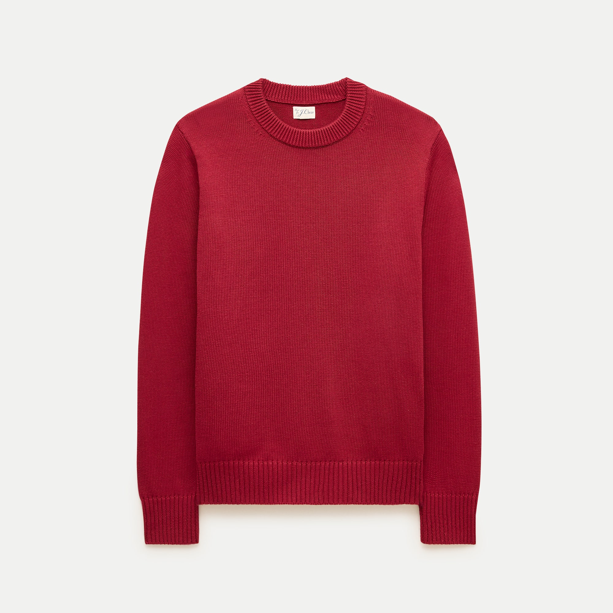 Heritage cotton crewneck sweater