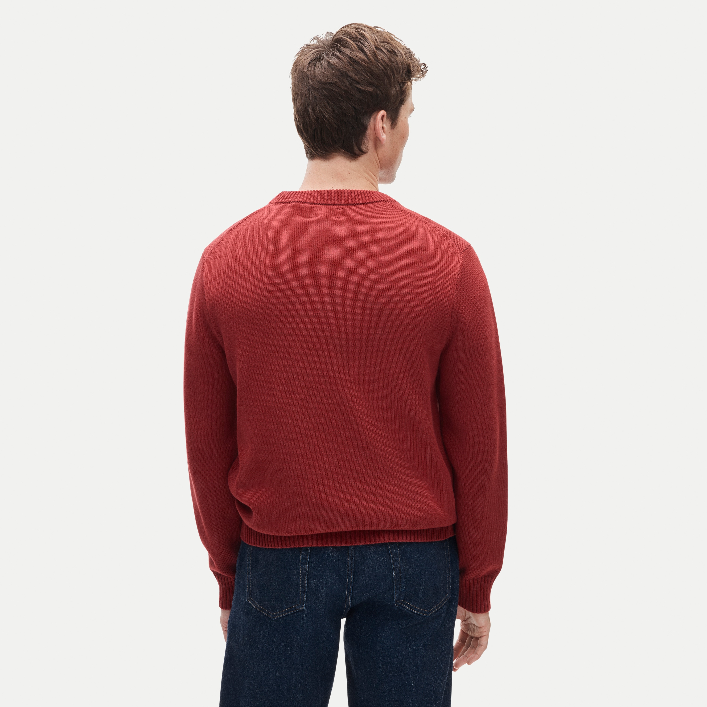 Heritage cotton crewneck sweater