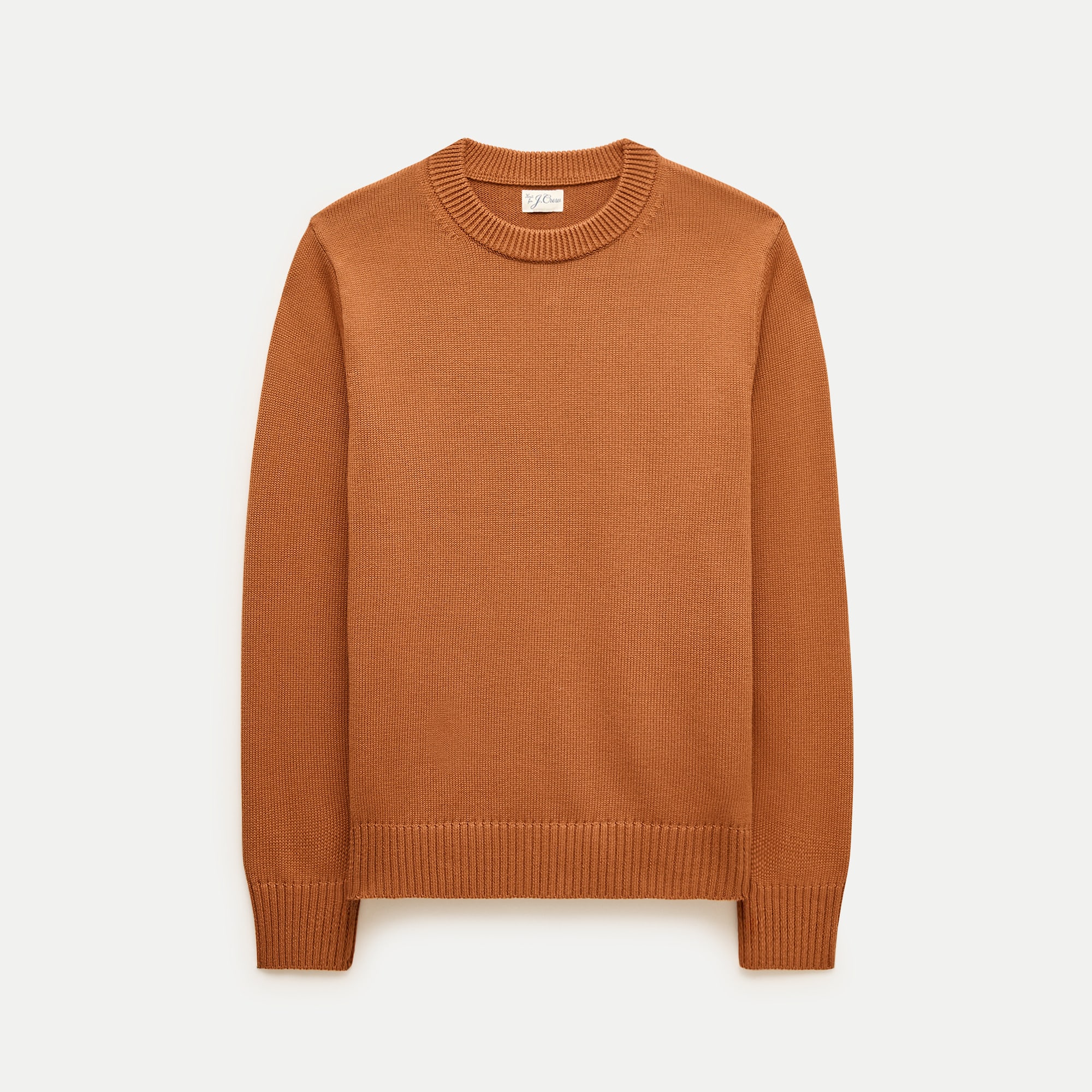 Heritage cotton crewneck sweater