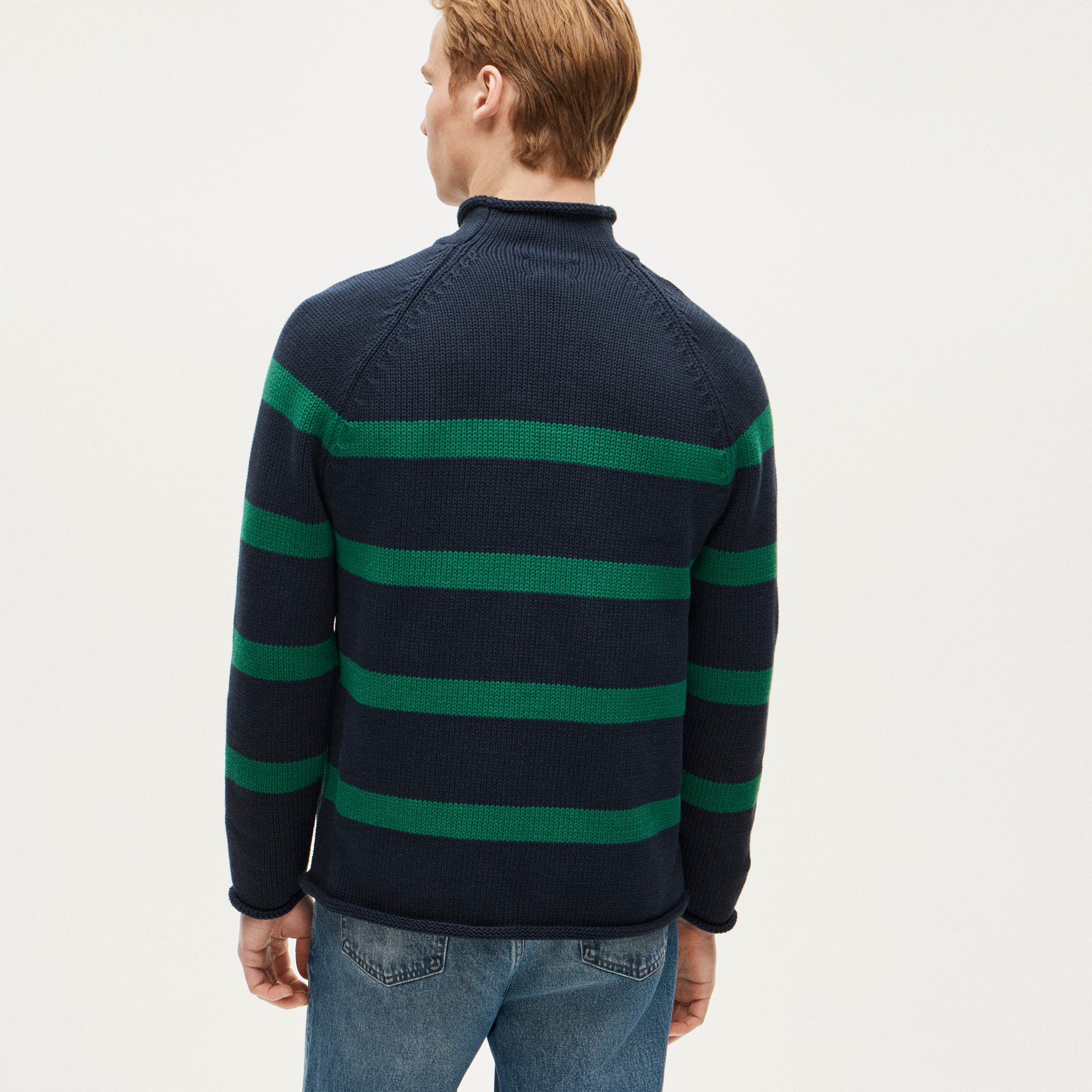1988 Rollneck™ sweater in stripe
