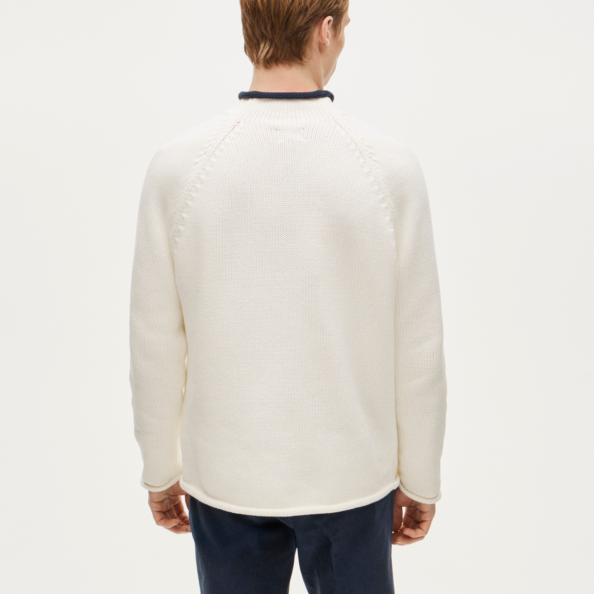 1988 Rollneck™ sweater with tipping