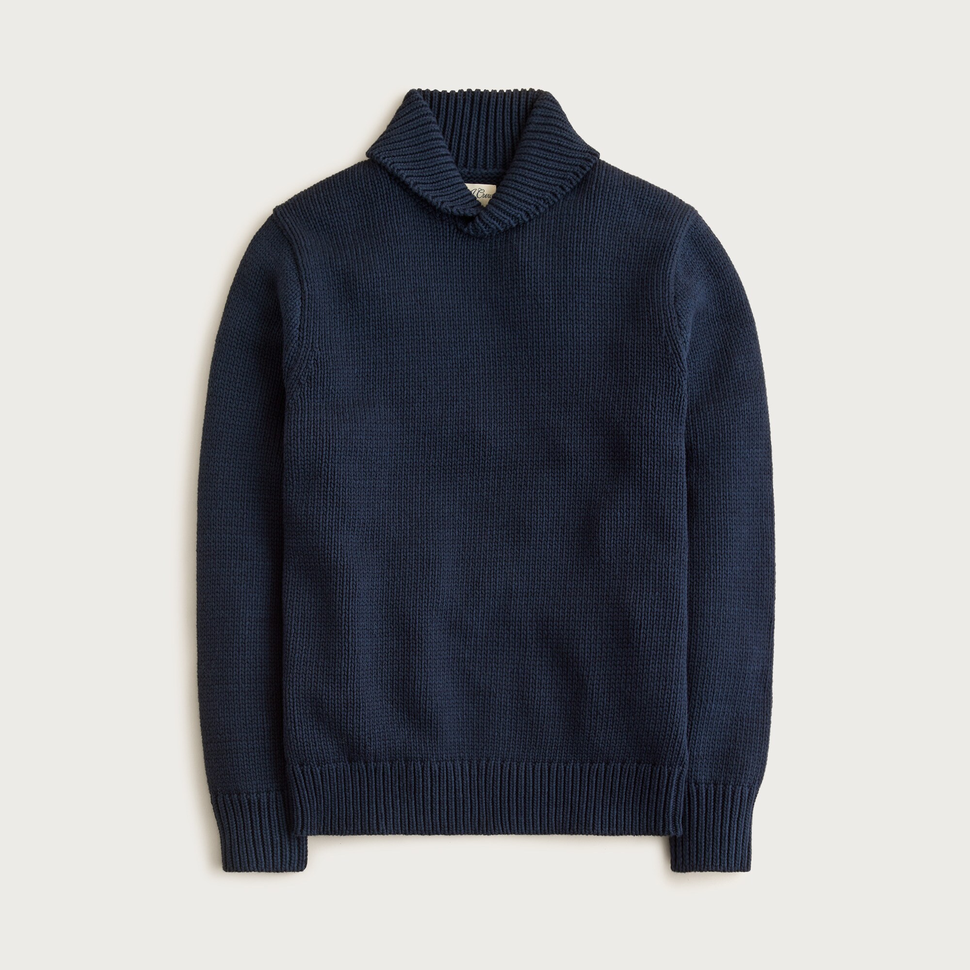 Cotton Shawl-collar Sweater For Men | J.Crew
