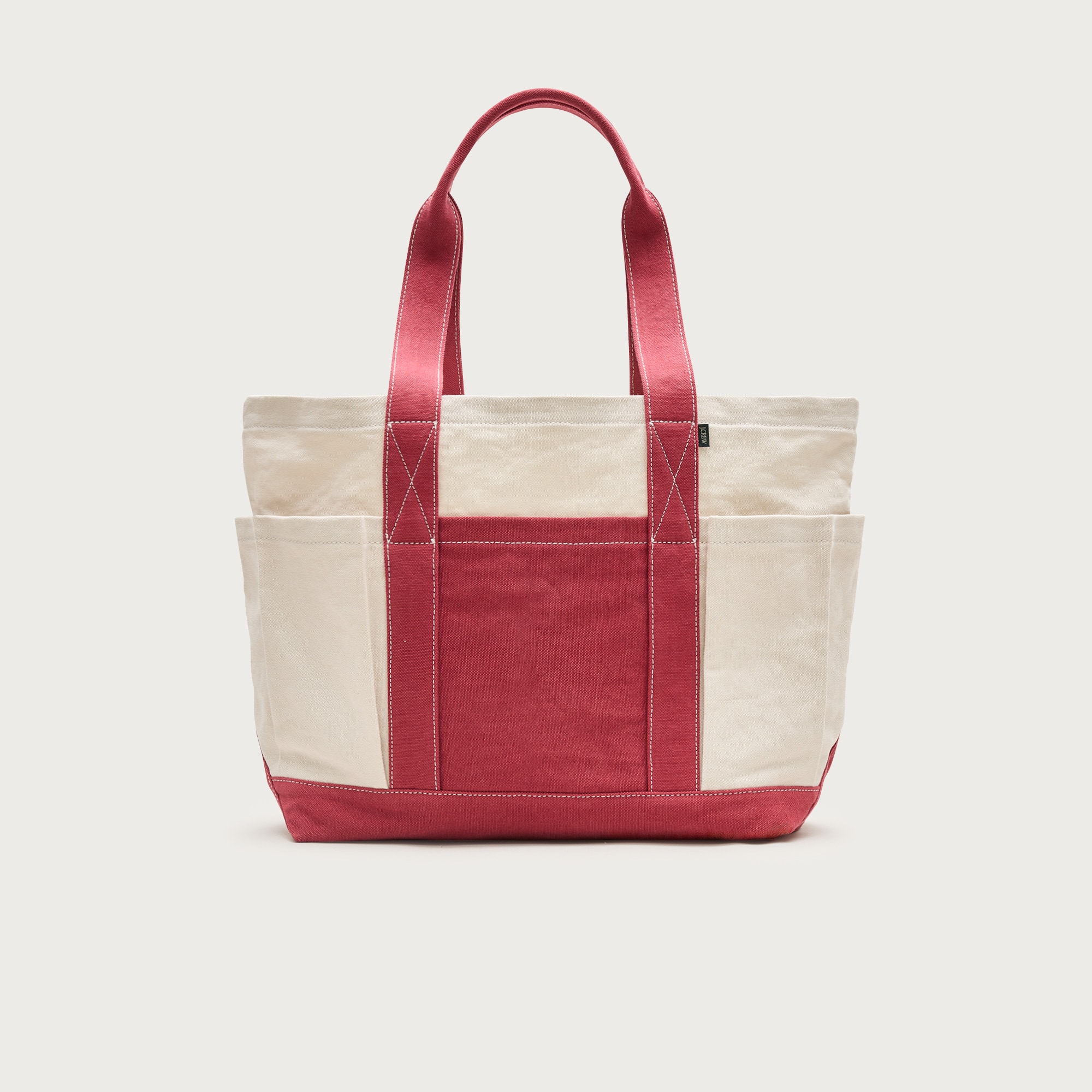 mens Medium seaport tote bag in washed canvas