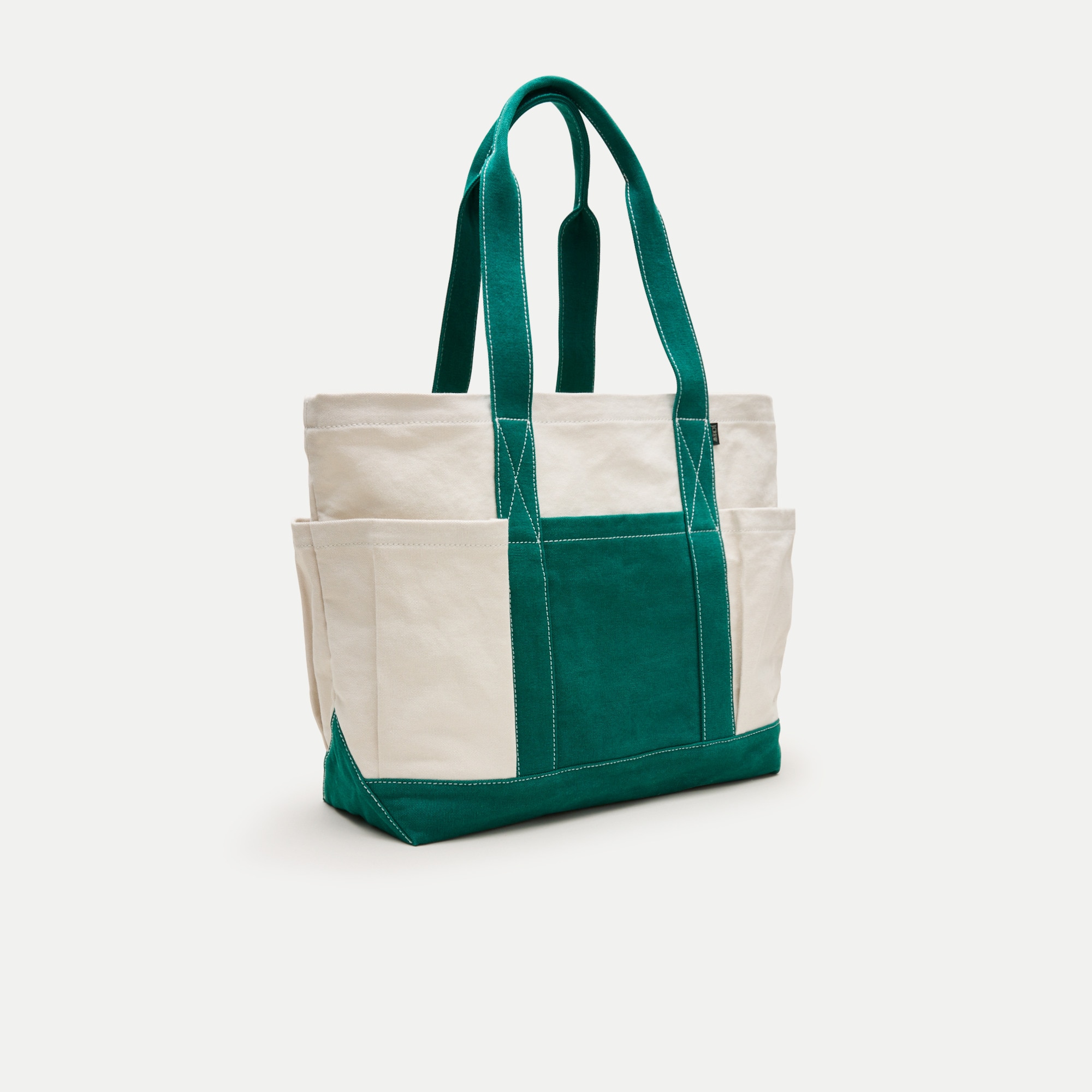 Medium seaport tote bag in washed canvas
