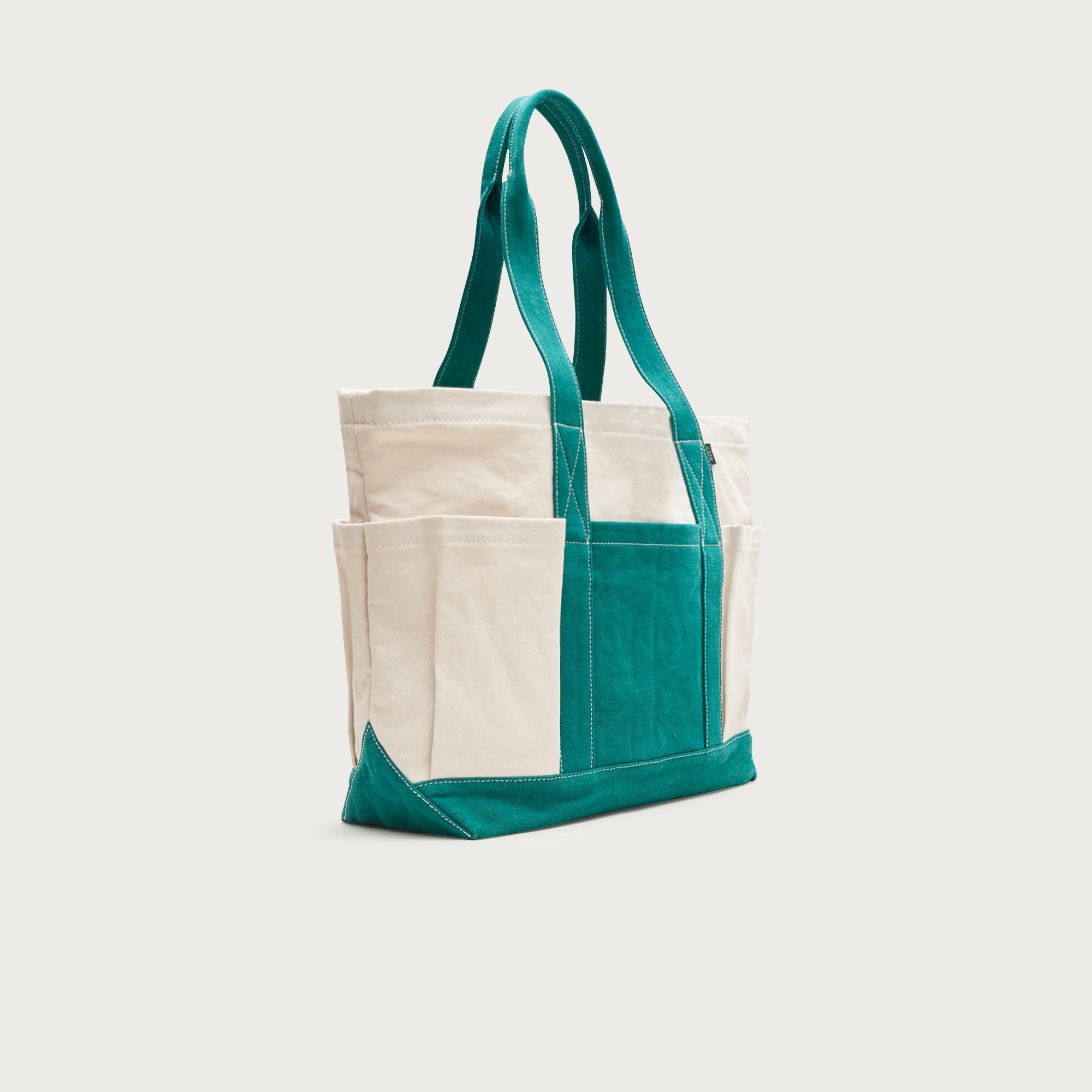 Medium seaport tote bag in washed canvas