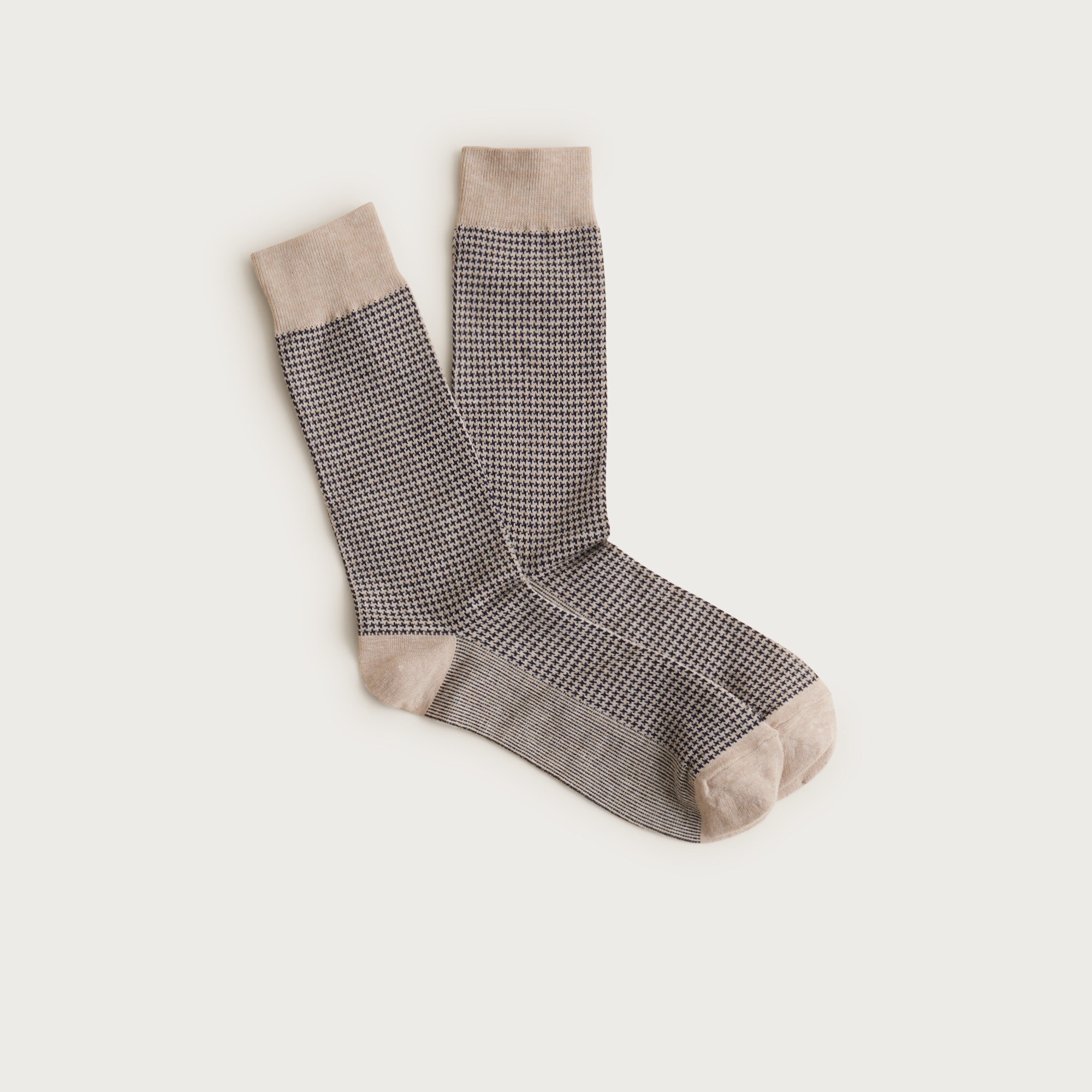 Mini houndstooth socks