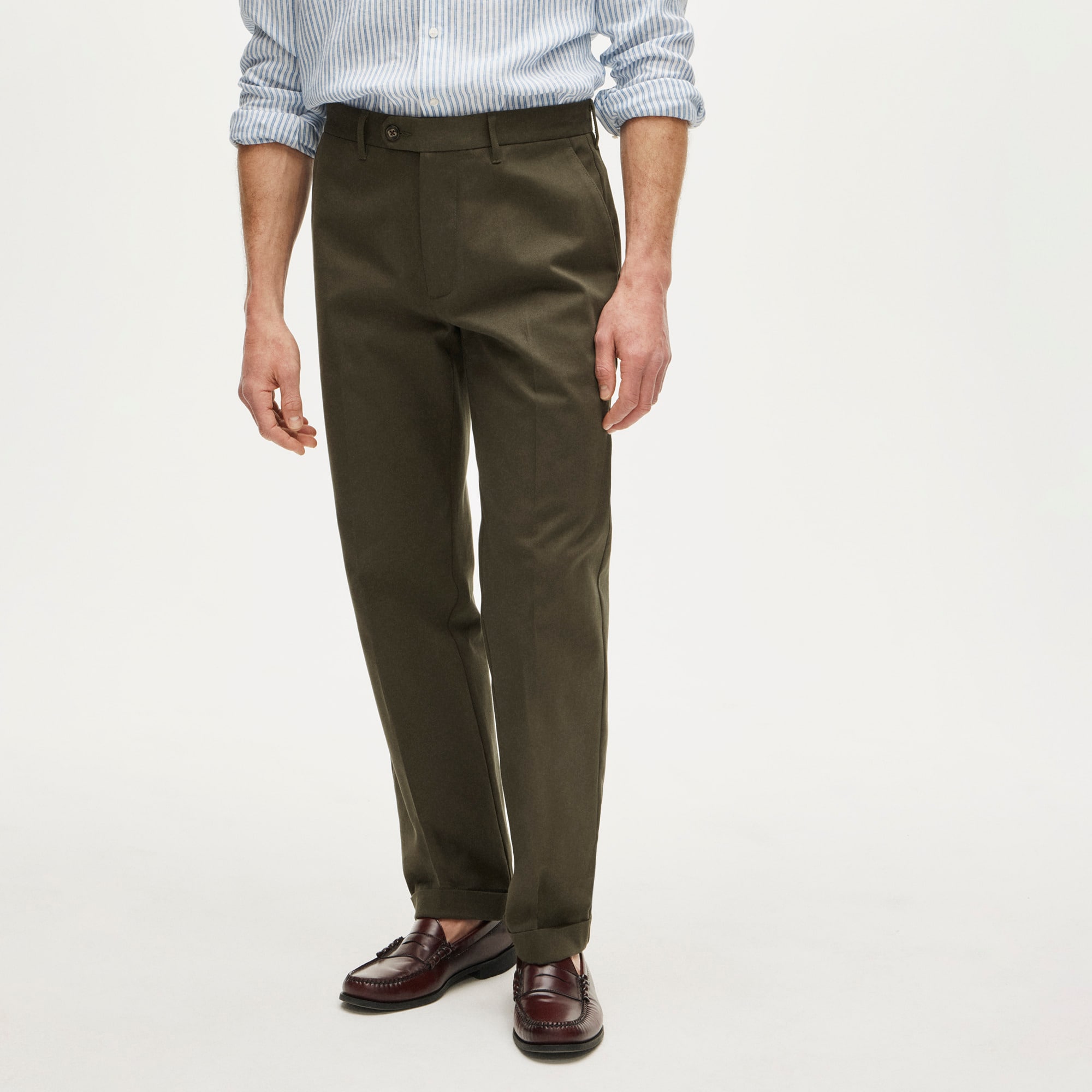 Mercer Classic-fit Trouser In Italian Stretch Twill For Men | J.Crew