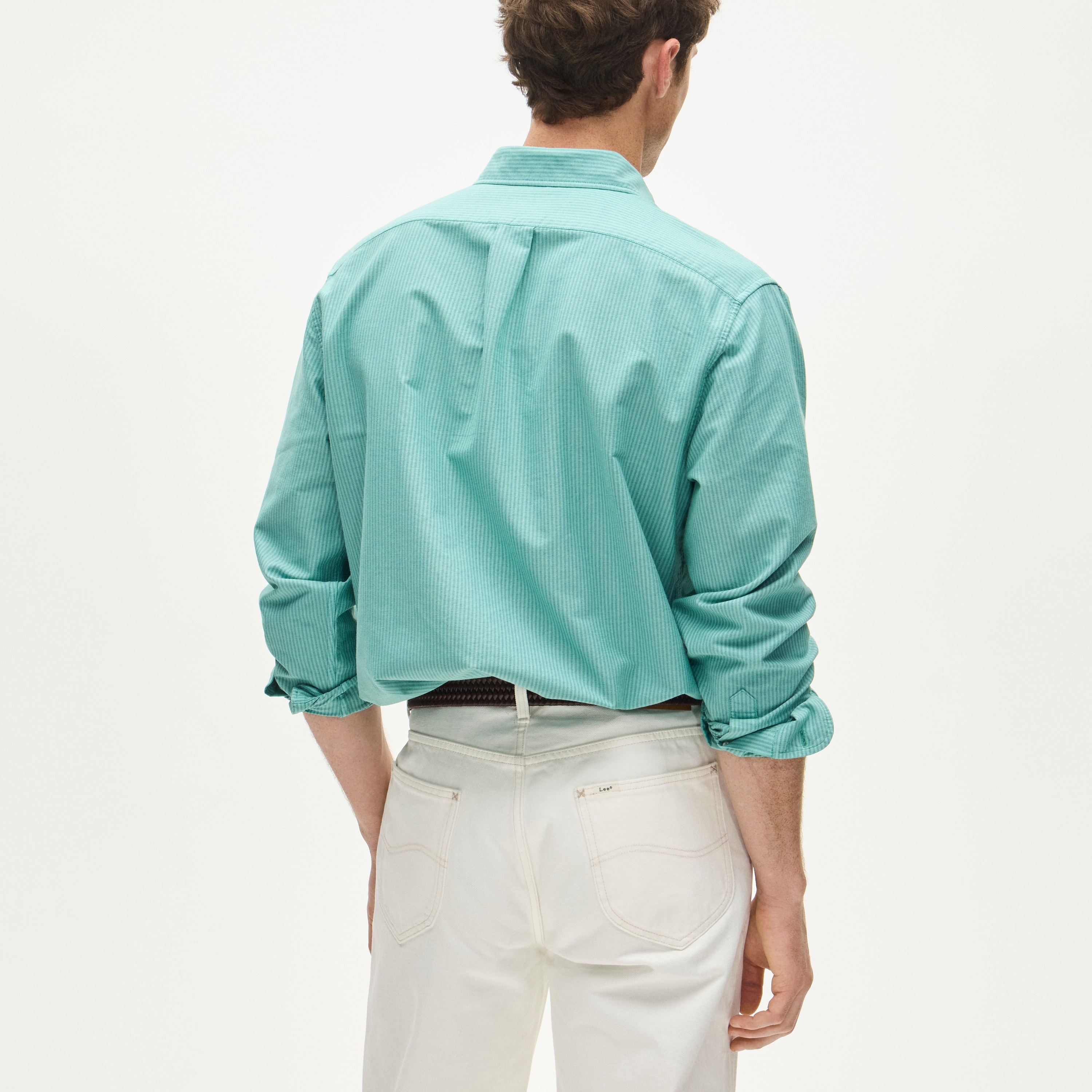 Garment-dyed Classic Oxford Shirt For Men | J.Crew