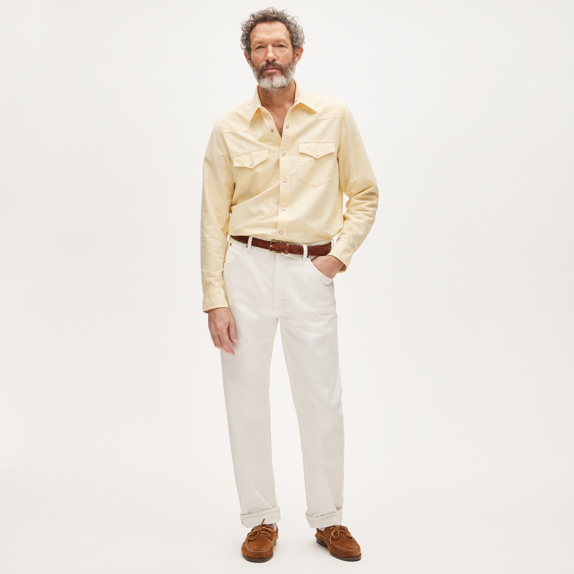 Men's Lee® X J.Crew oxford western shirt