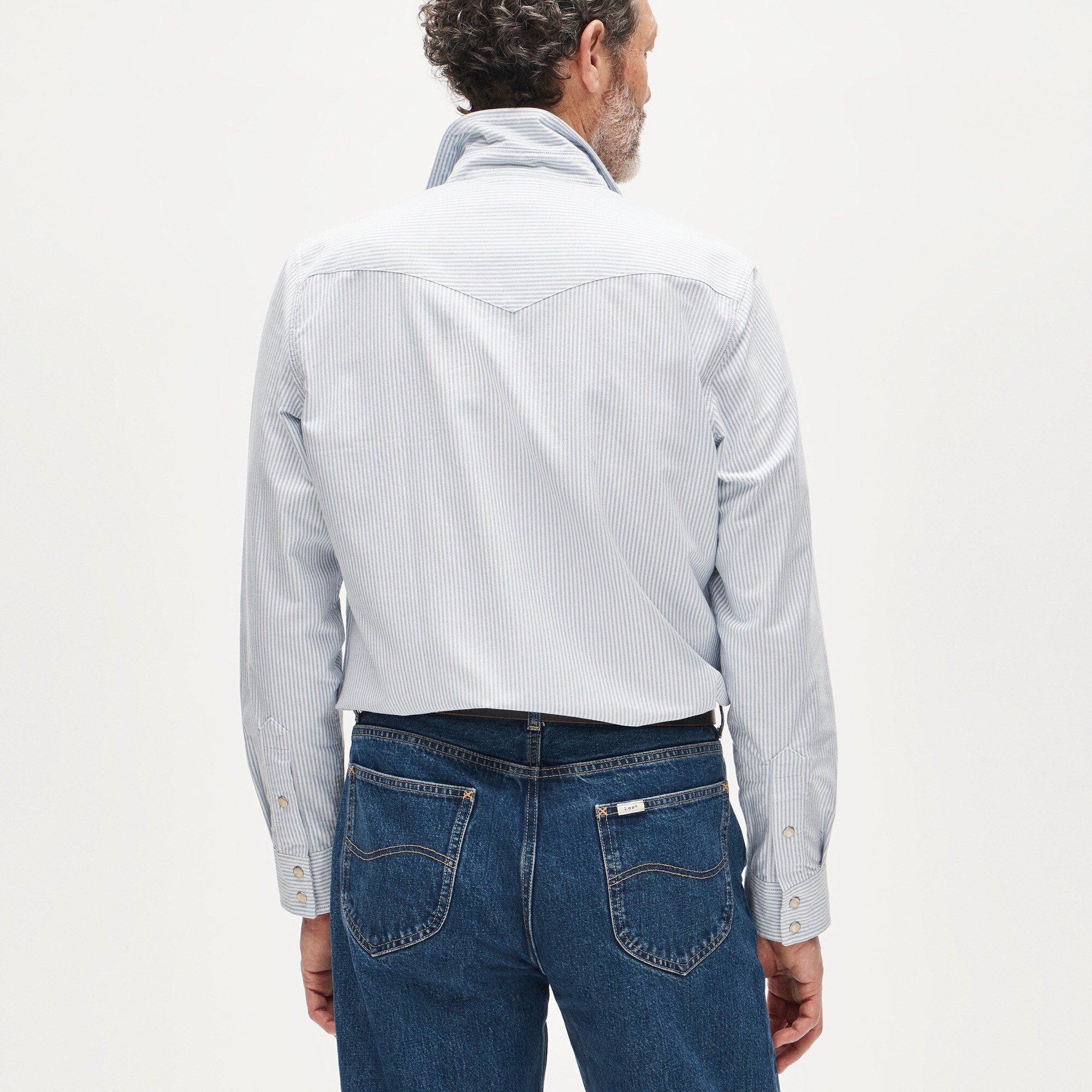 Men's Lee® X J.Crew oxford western shirt