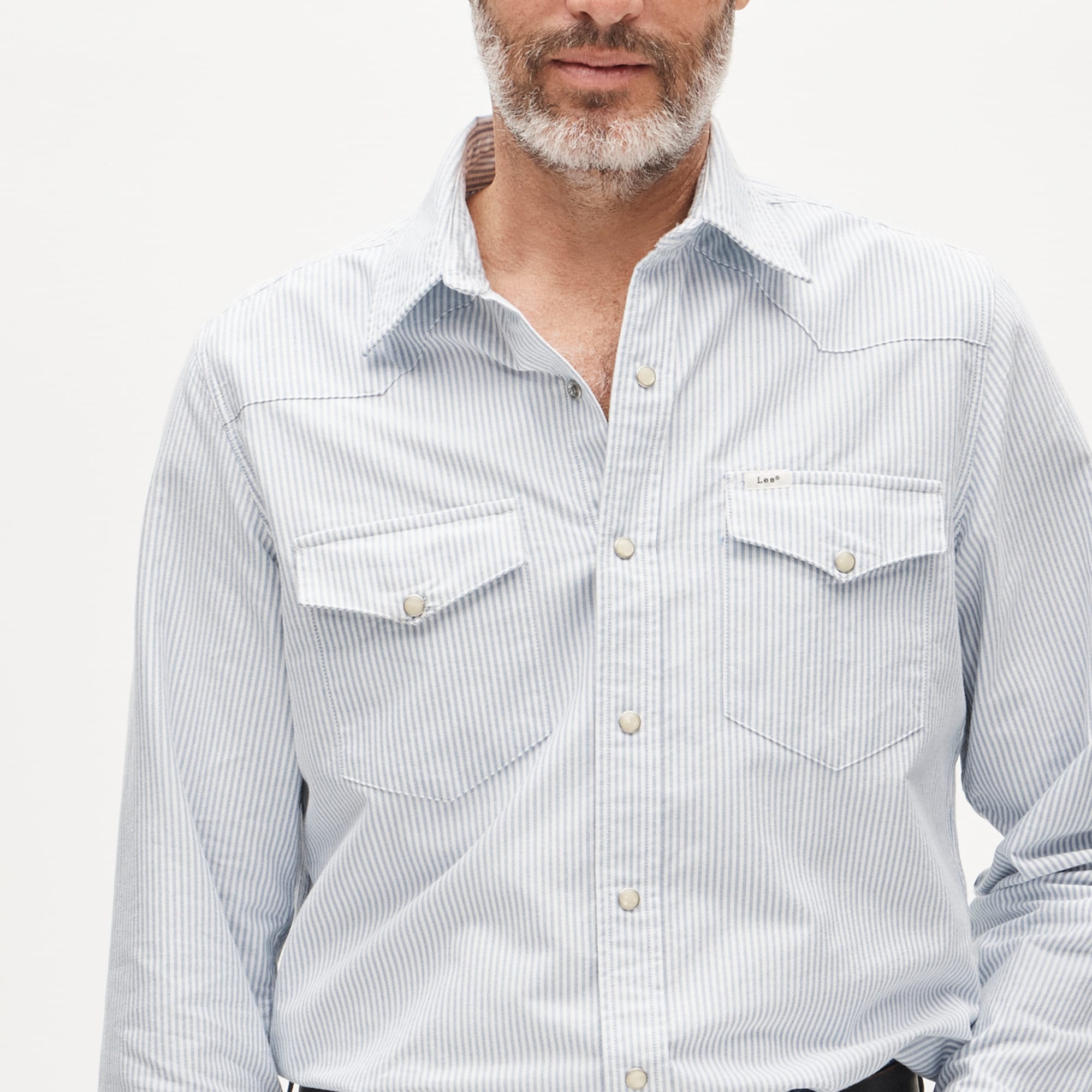 Men's Lee® X J.Crew Oxford Western Shirt For Men | J.Crew