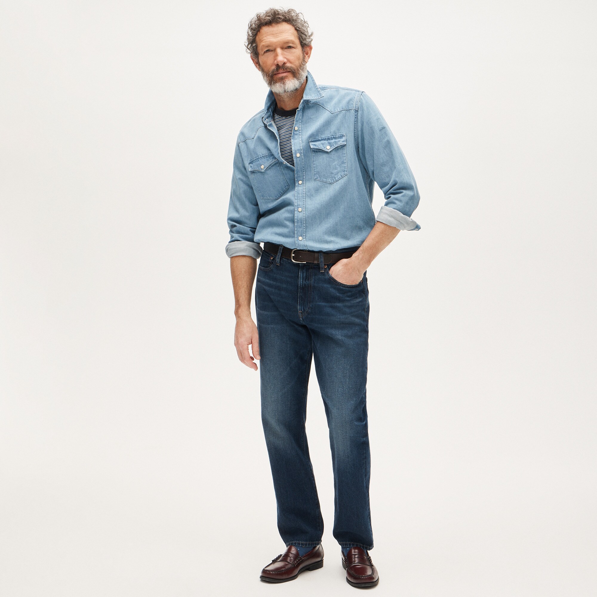 j crew chambray dress shirt J Crew The Perfect Shirt Chambray Blue Button Up Shirt S Roll Sleeve  Lightweight
