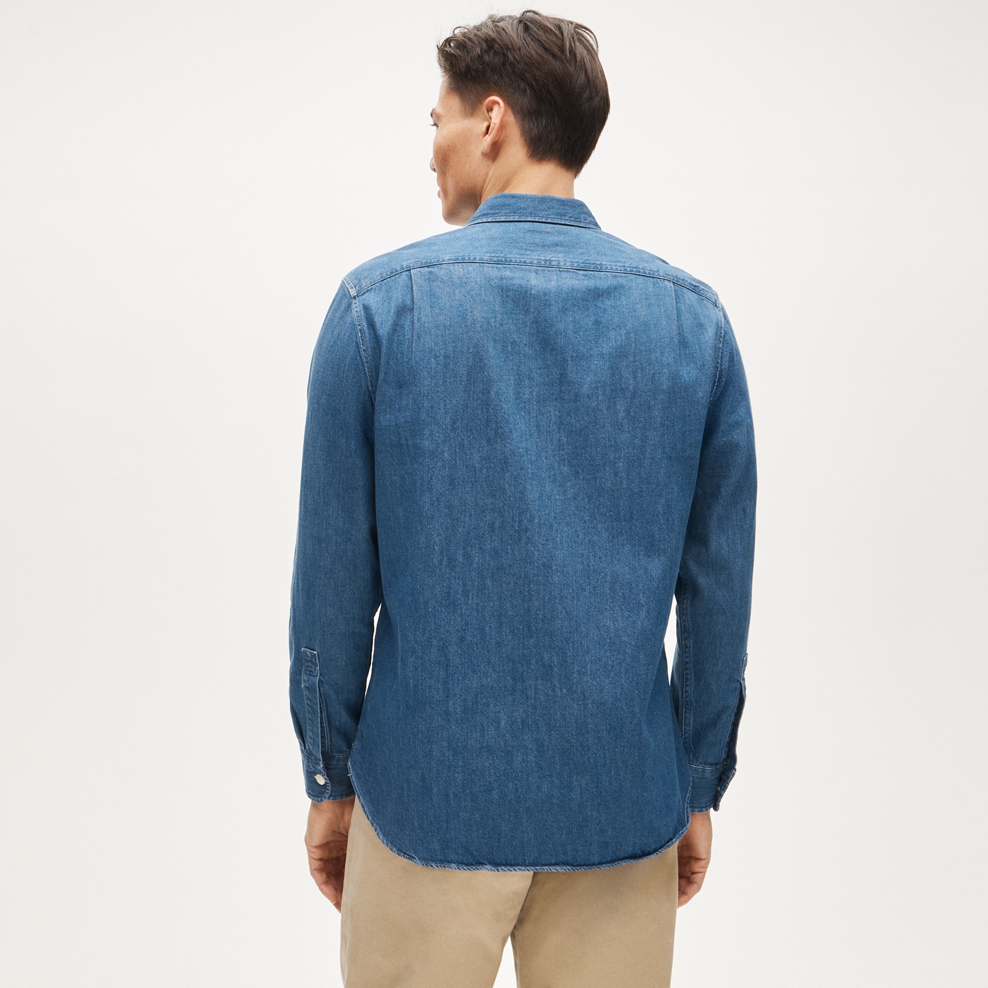 Midweight denim workshirt