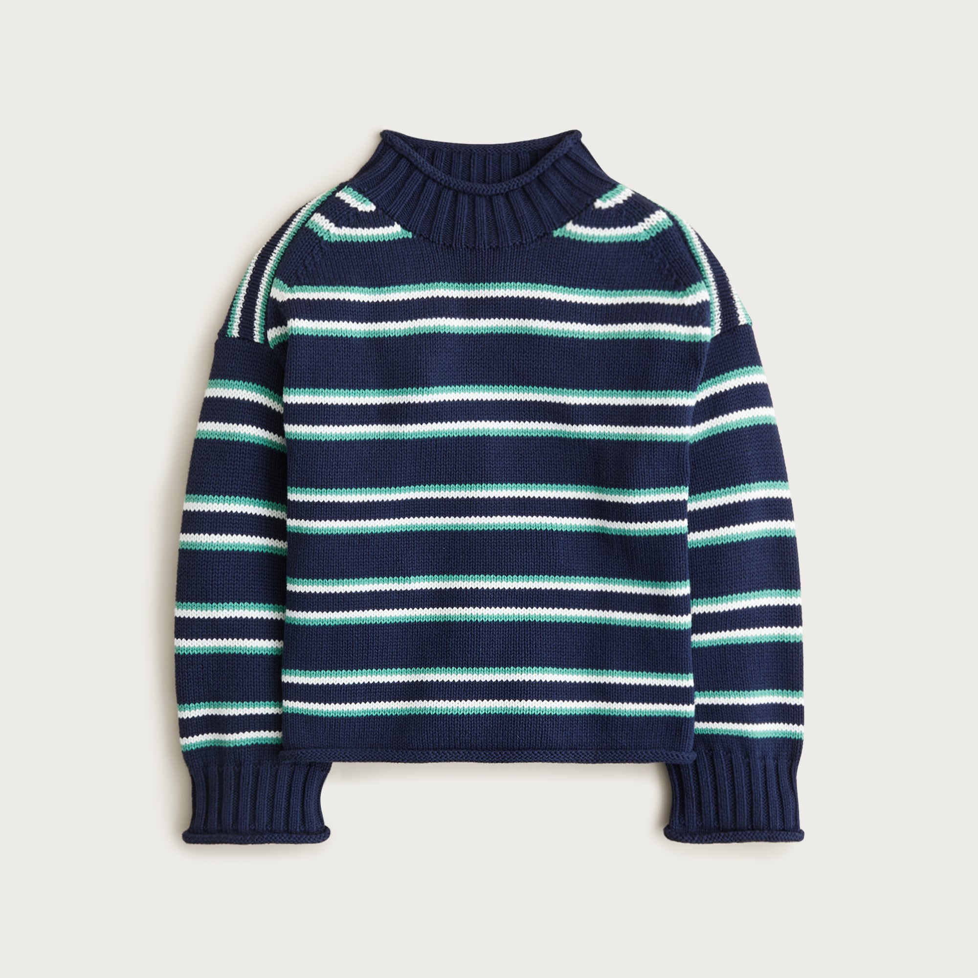 womens 2025 Rollneck&trade; sweater in stripe