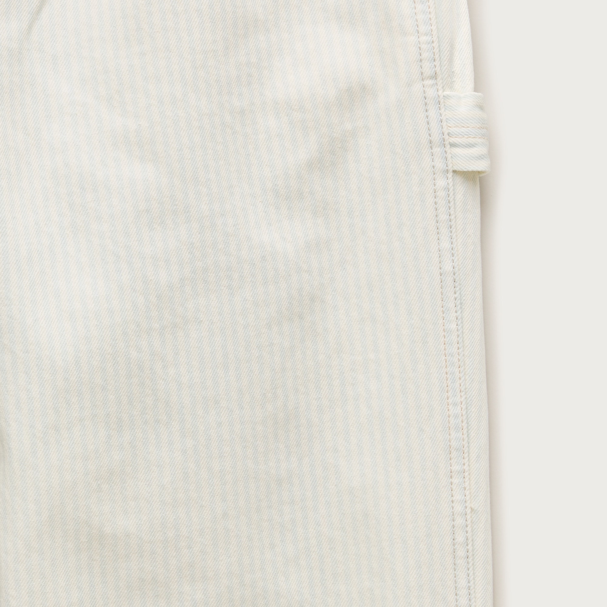 Relaxed-fit carpenter pant in faded stripe