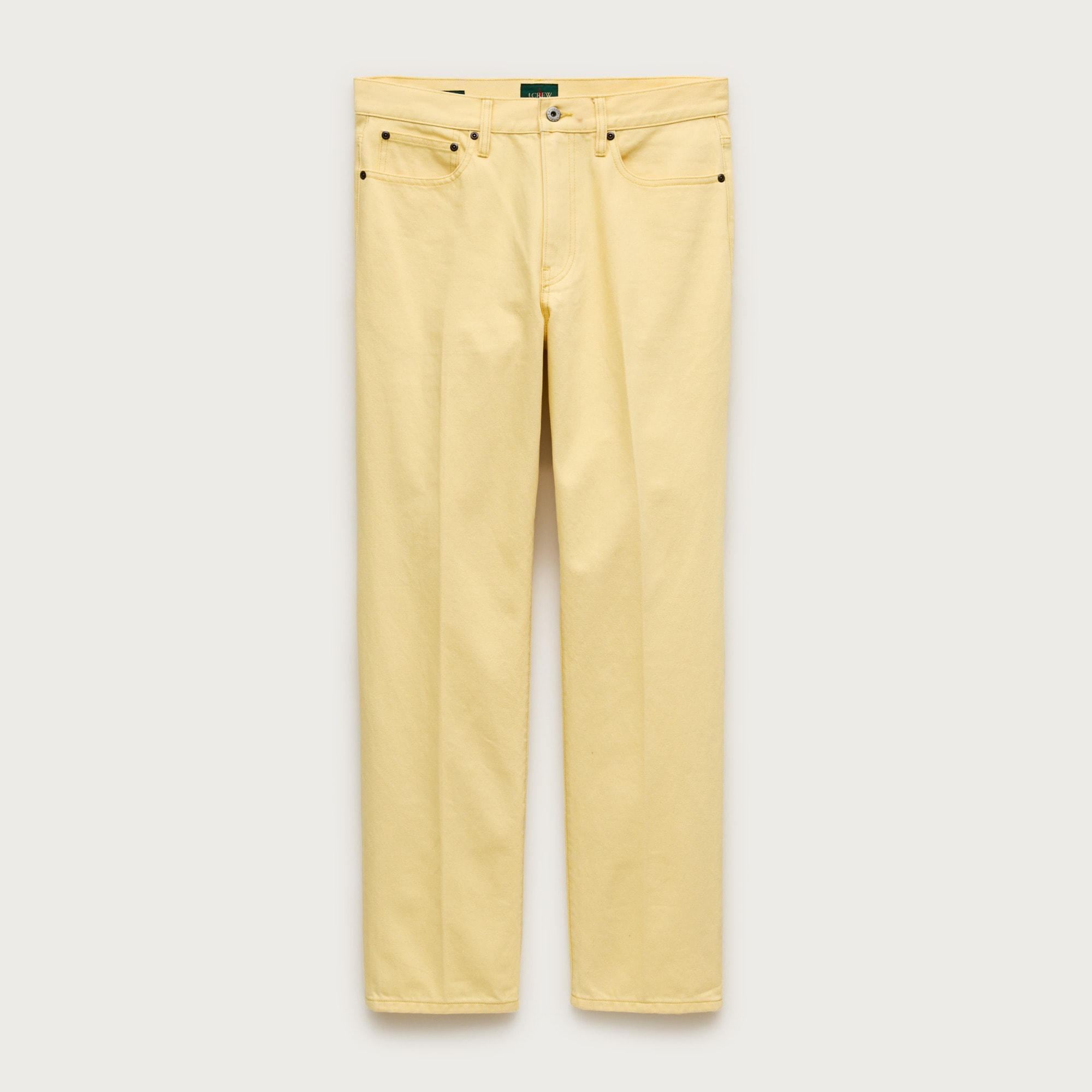 Classic creased jean in Japanese denim