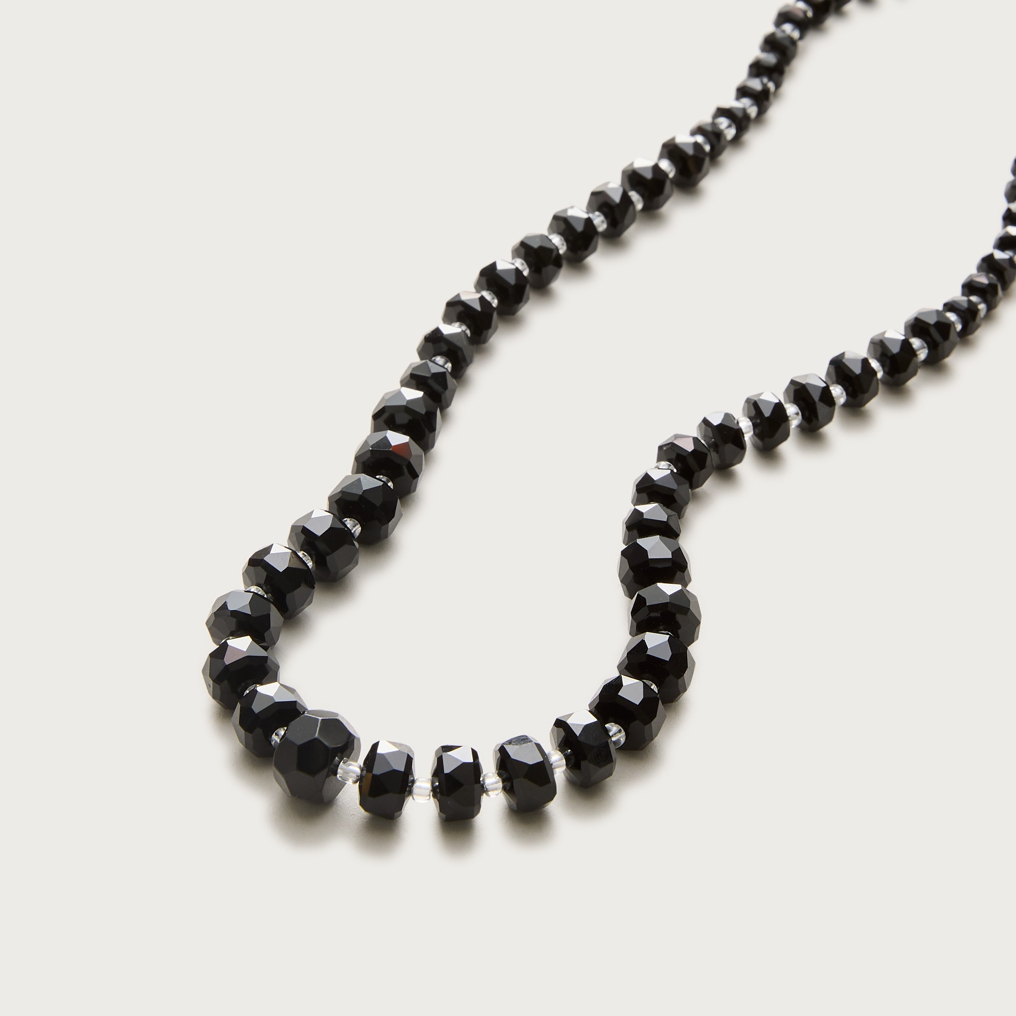 Long beaded necklace