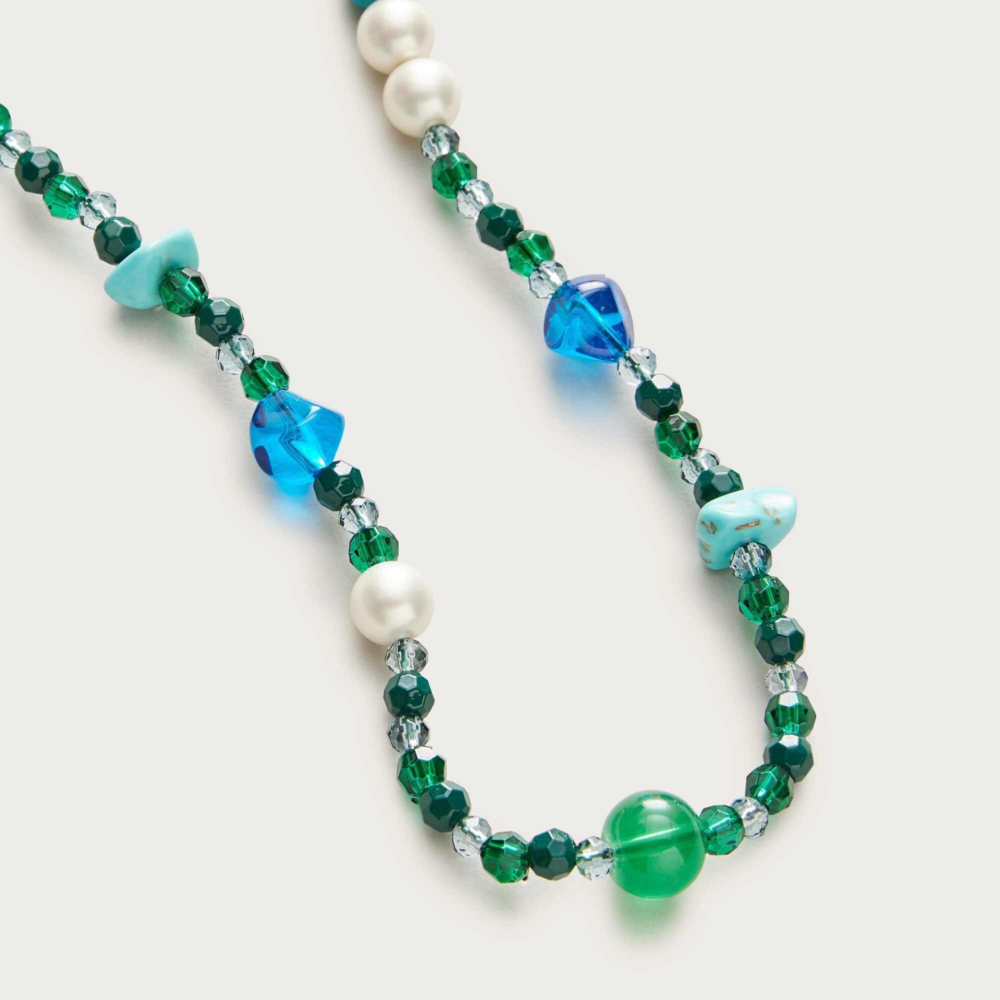 Multicolored beaded necklace