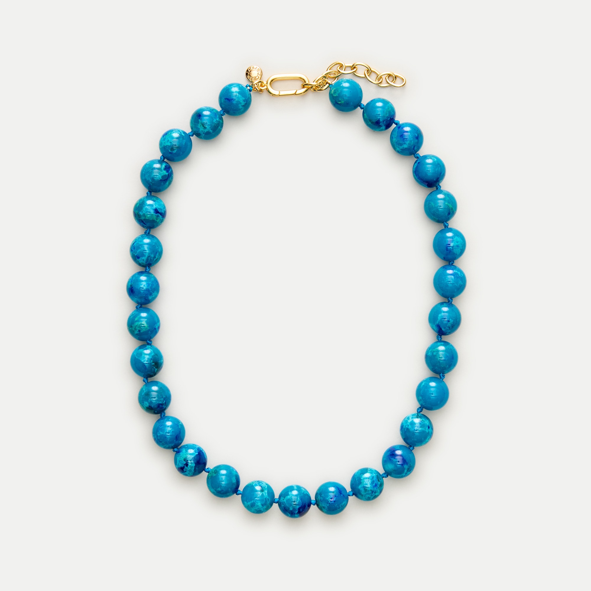 Beaded chunky necklace