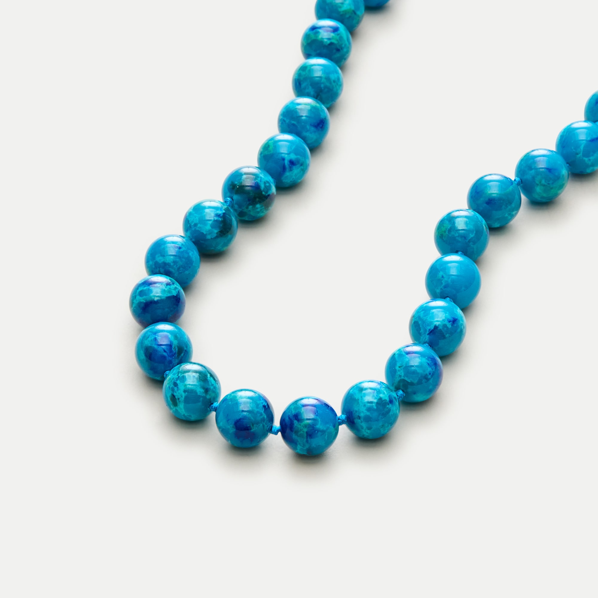 Beaded chunky necklace