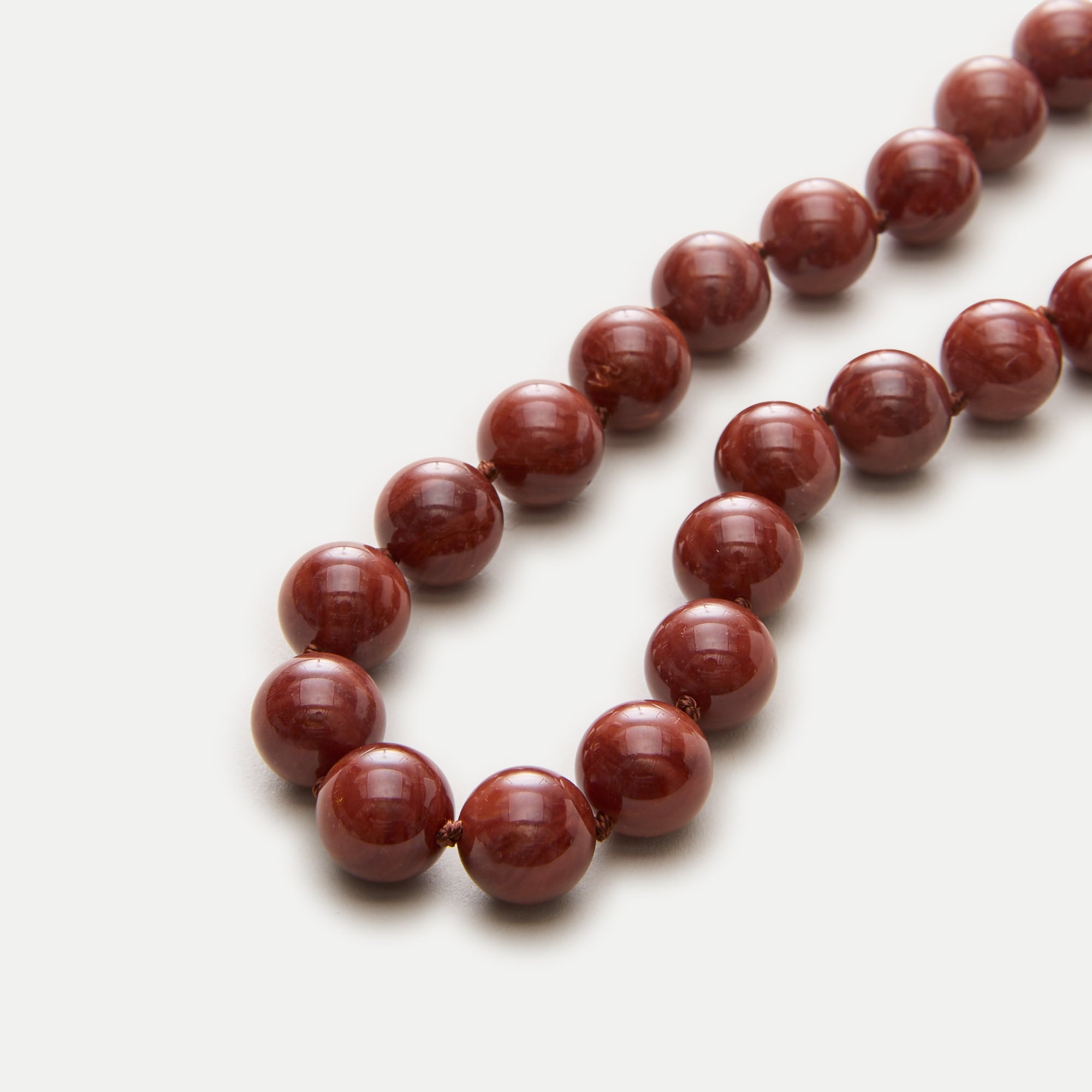 Beaded chunky necklace
