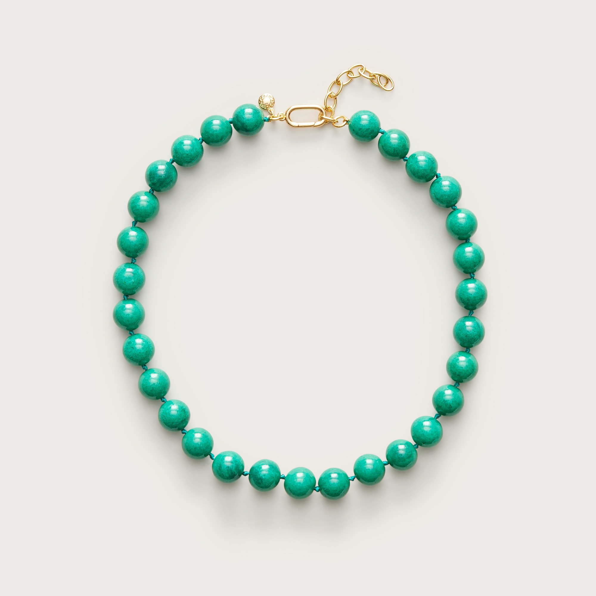 Beaded chunky necklace