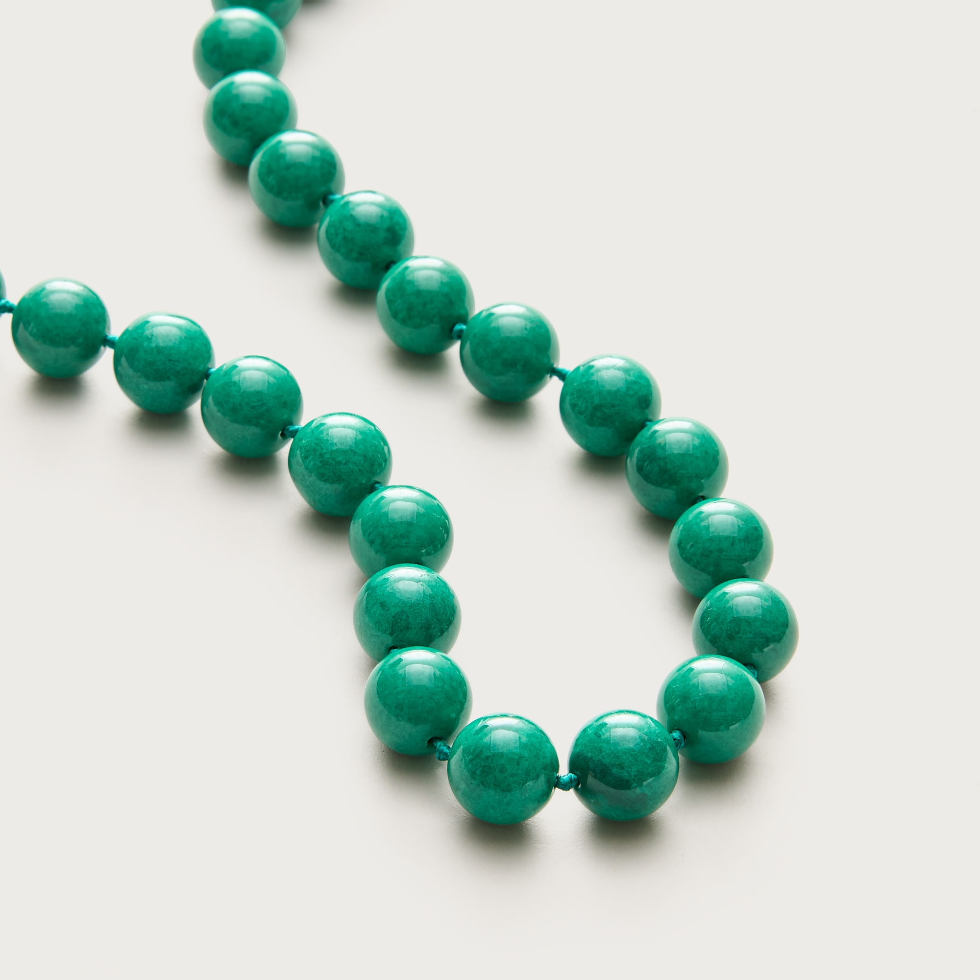 Beaded chunky necklace