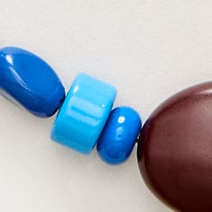 Mixed stone and bead necklace BRIGHT HORIZON