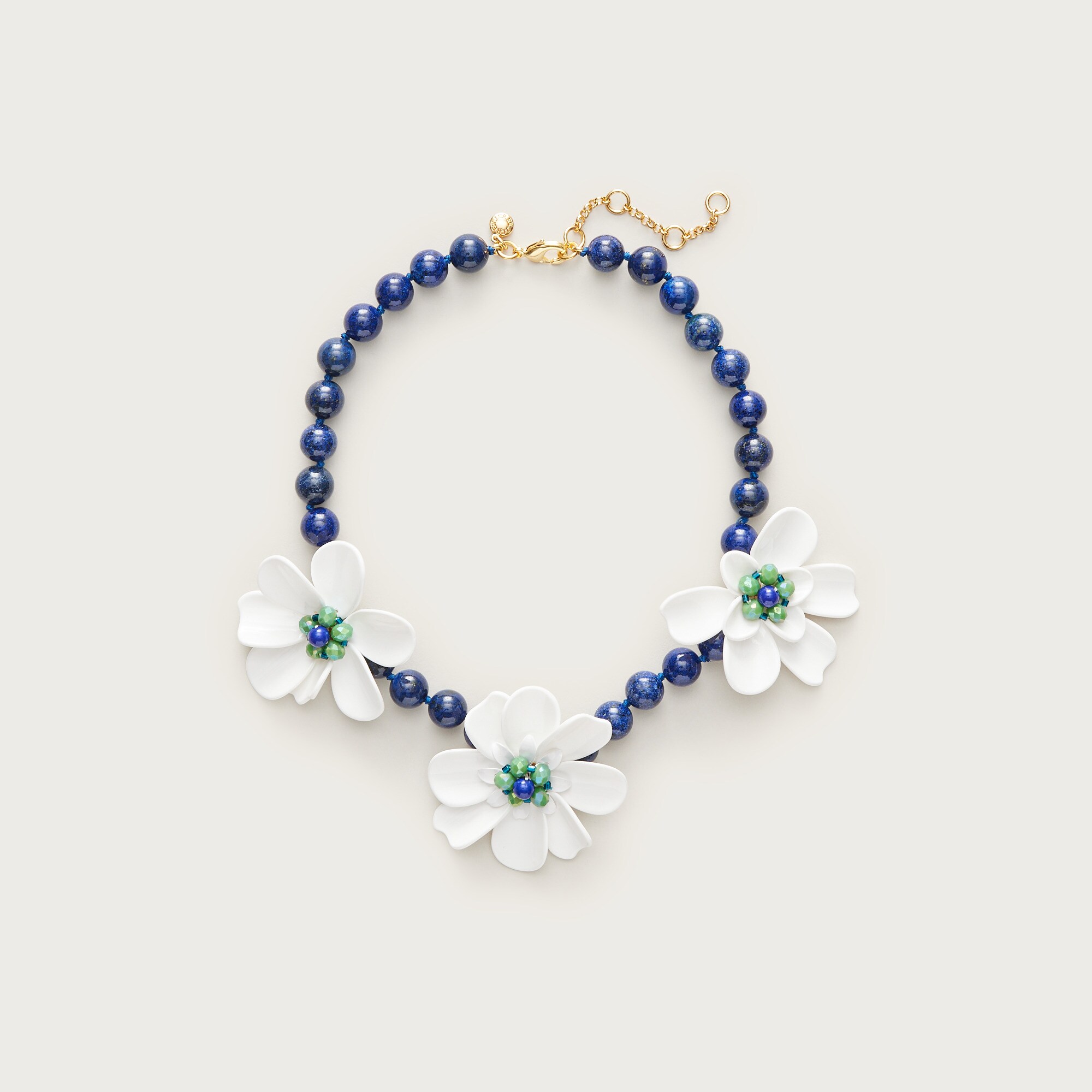 Beaded flower necklace