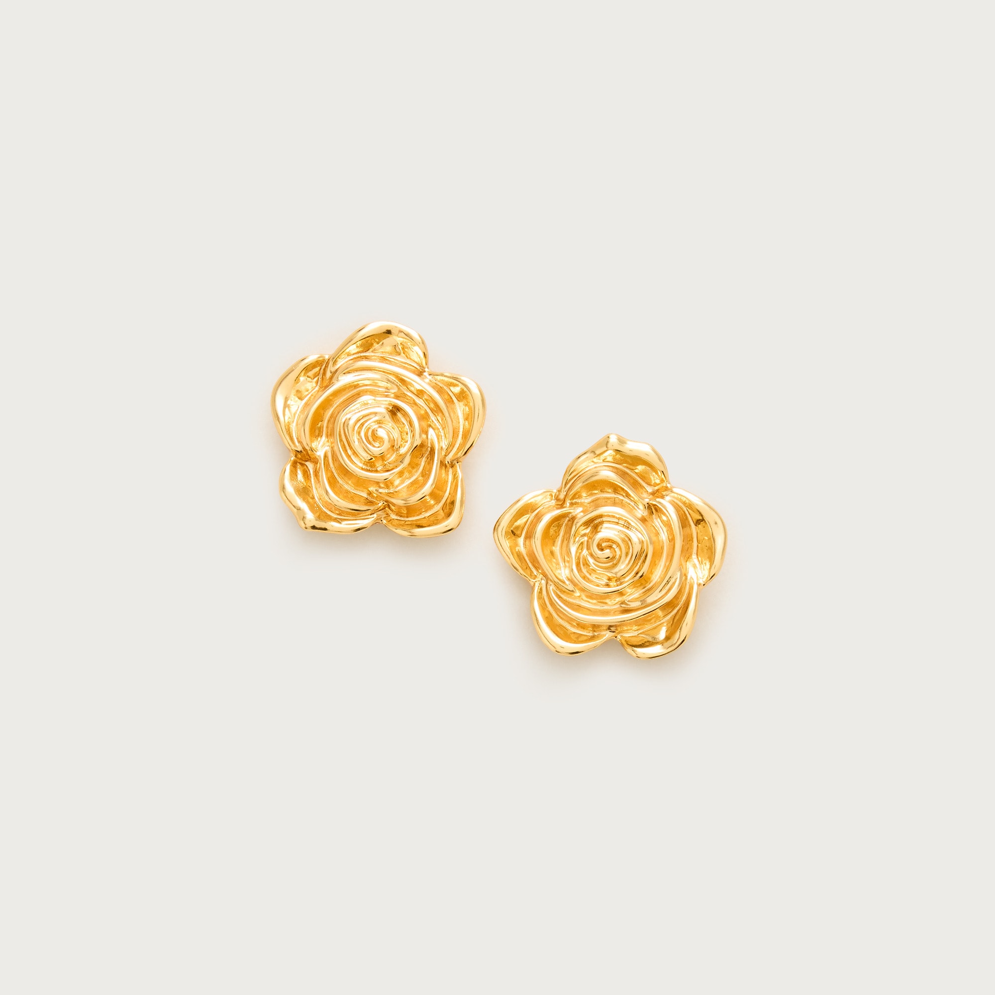 Rose stud earrings from J.Crew - $19.50