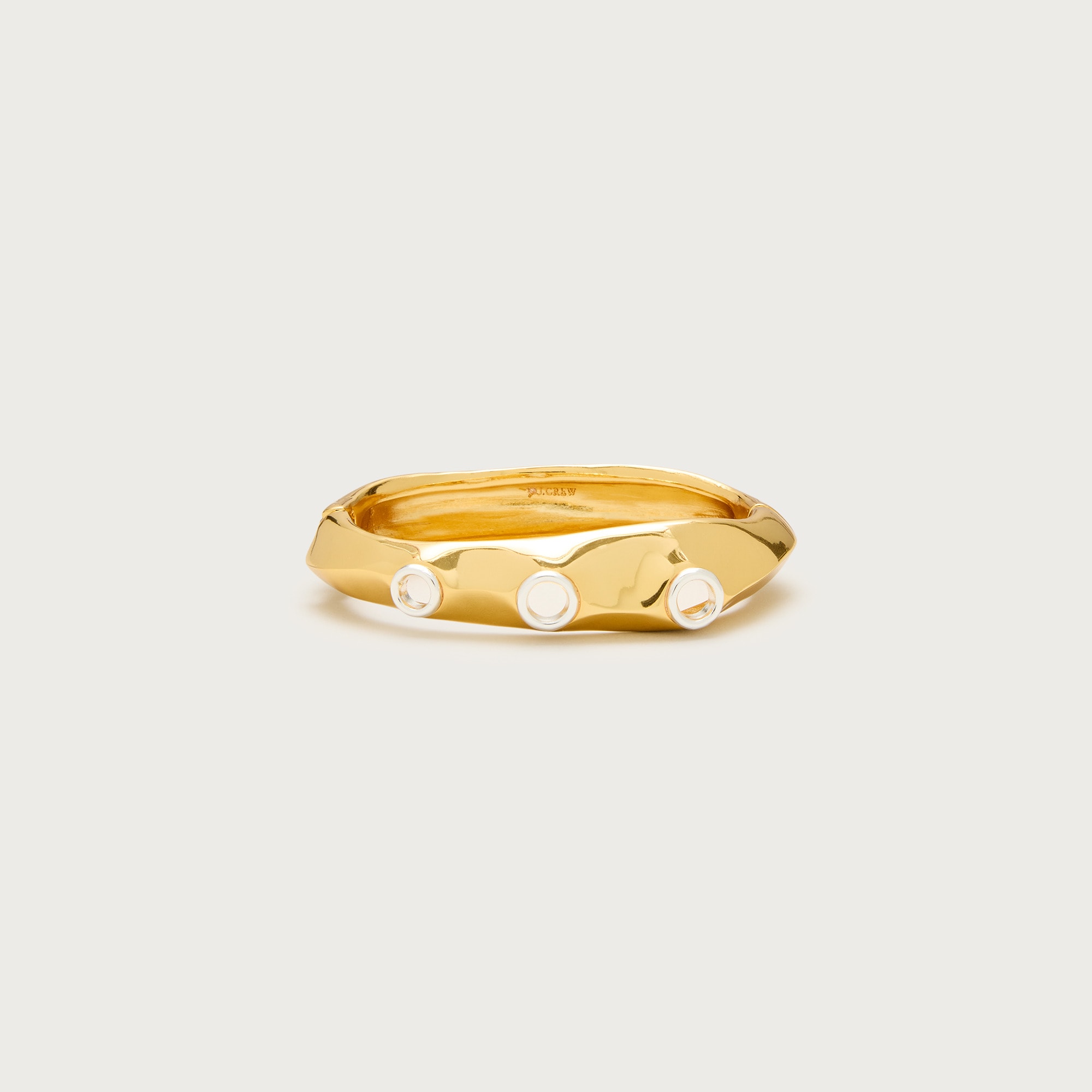 Grommet cuff bracelet