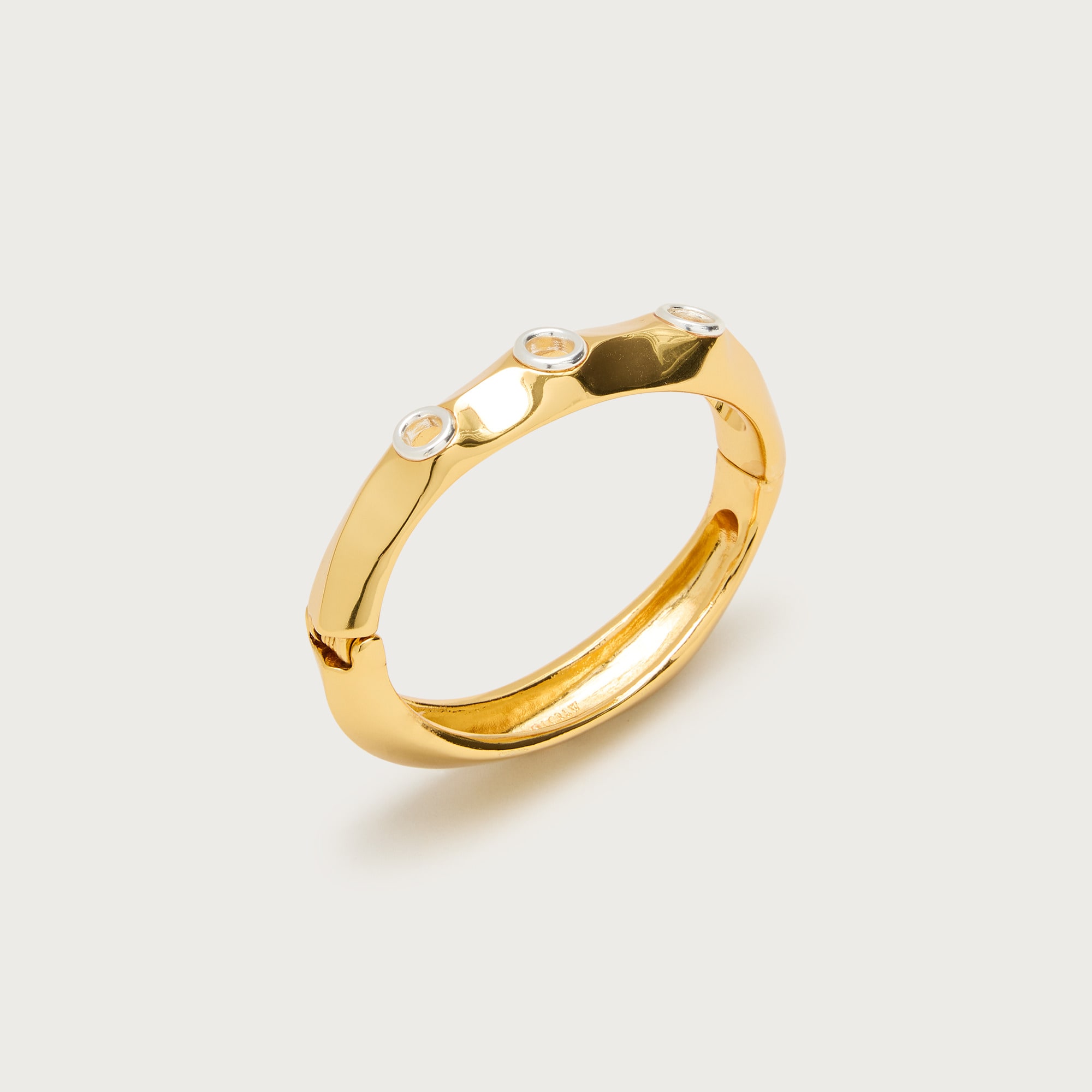 Grommet cuff bracelet