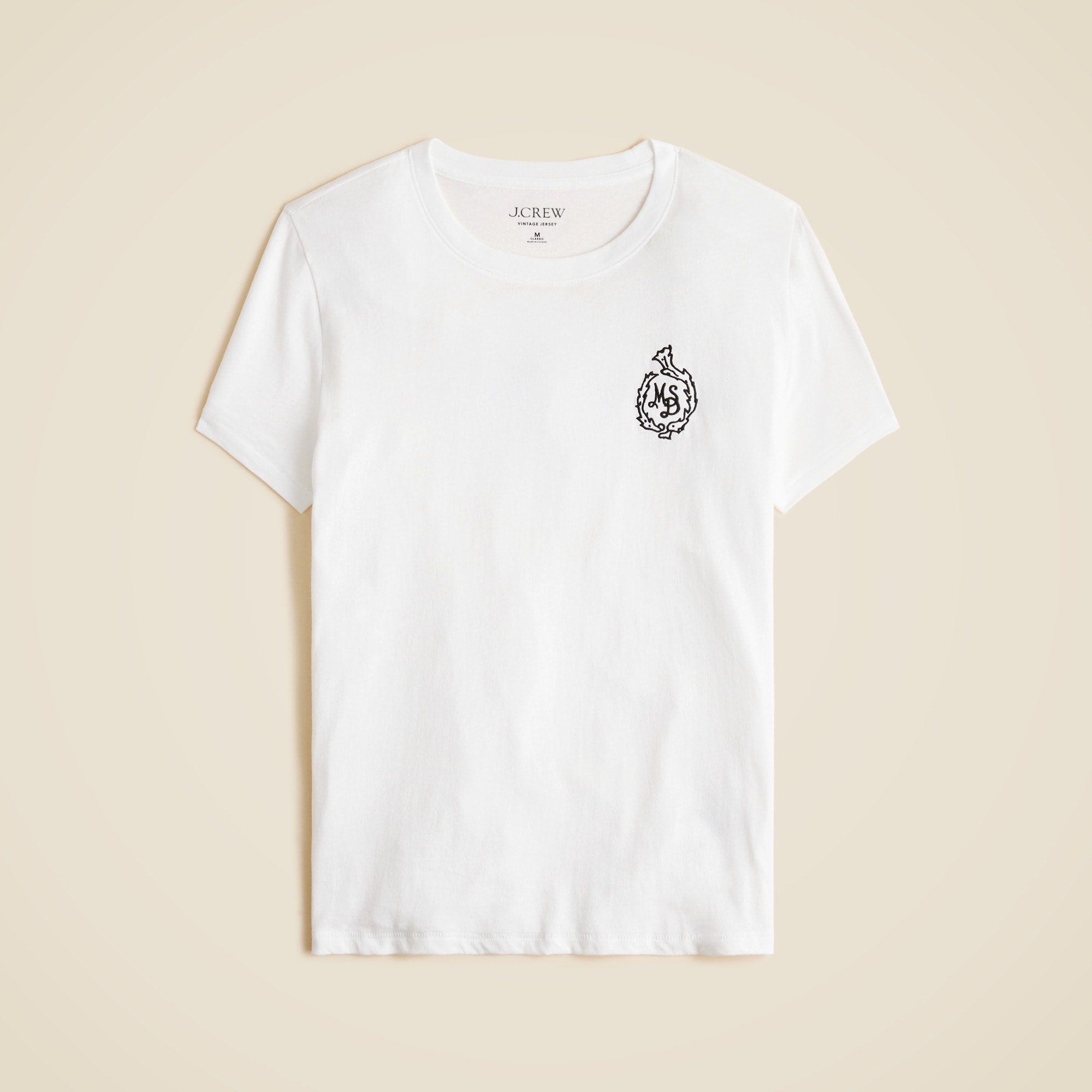 Masseria San Domenico X J.Crew Embroidered Graphic T-shirt In