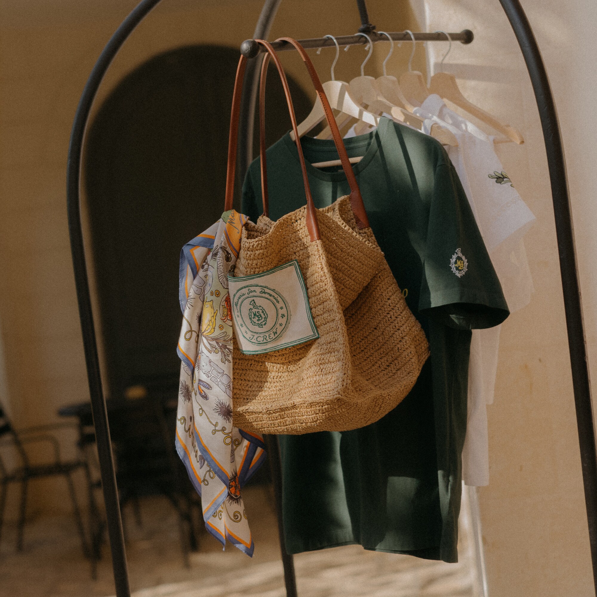 Masseria San Domenico X J.Crew Embroidered Tank Top In
