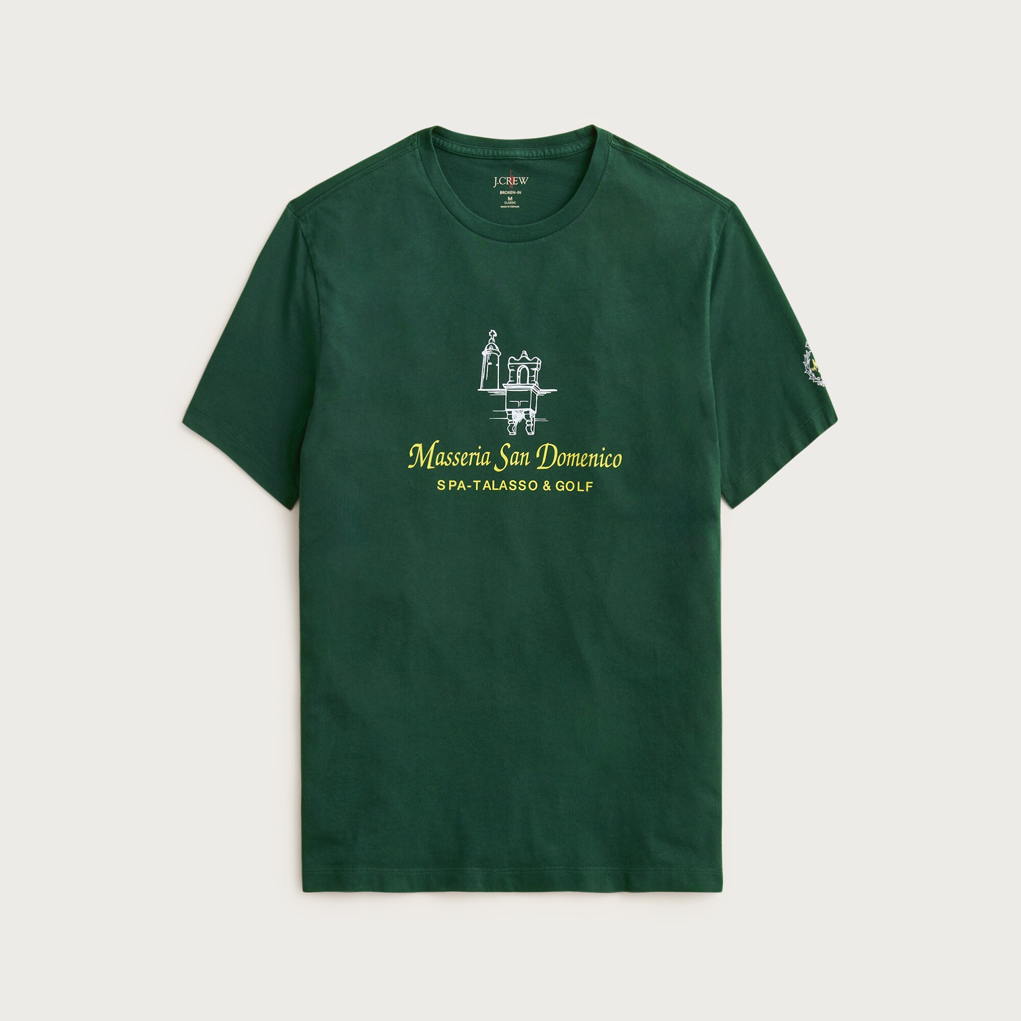  Masseria San Domenico X J.Crew Broken-in cotton T-shirt