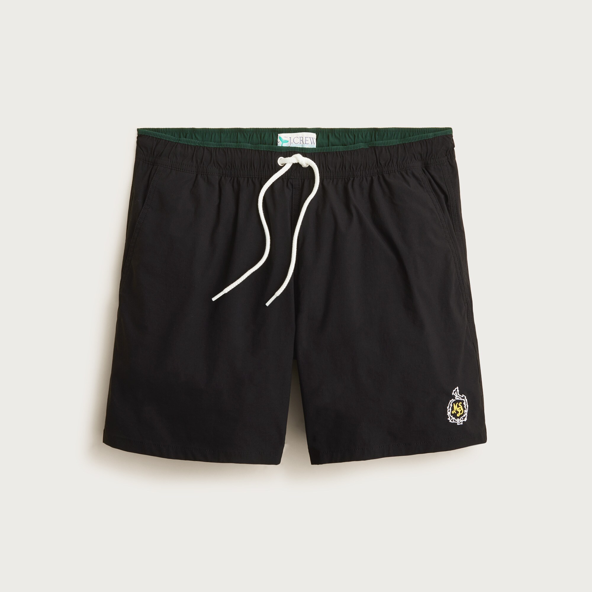 mens Masseria San Domenico X J.Crew 6'' stretch swim trunk with ECONYL&reg; nylon