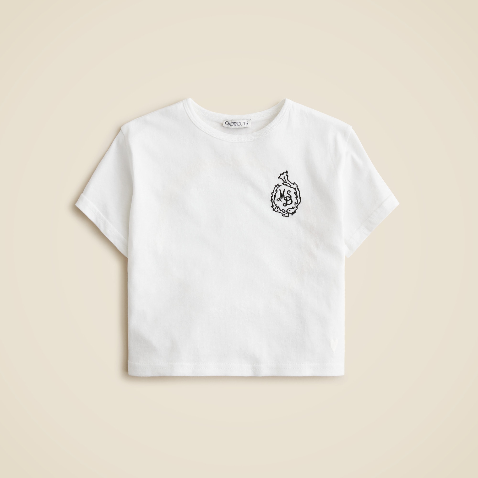 Masseria San Domenico X Crewcuts girls' embroidered graphic T-shirt