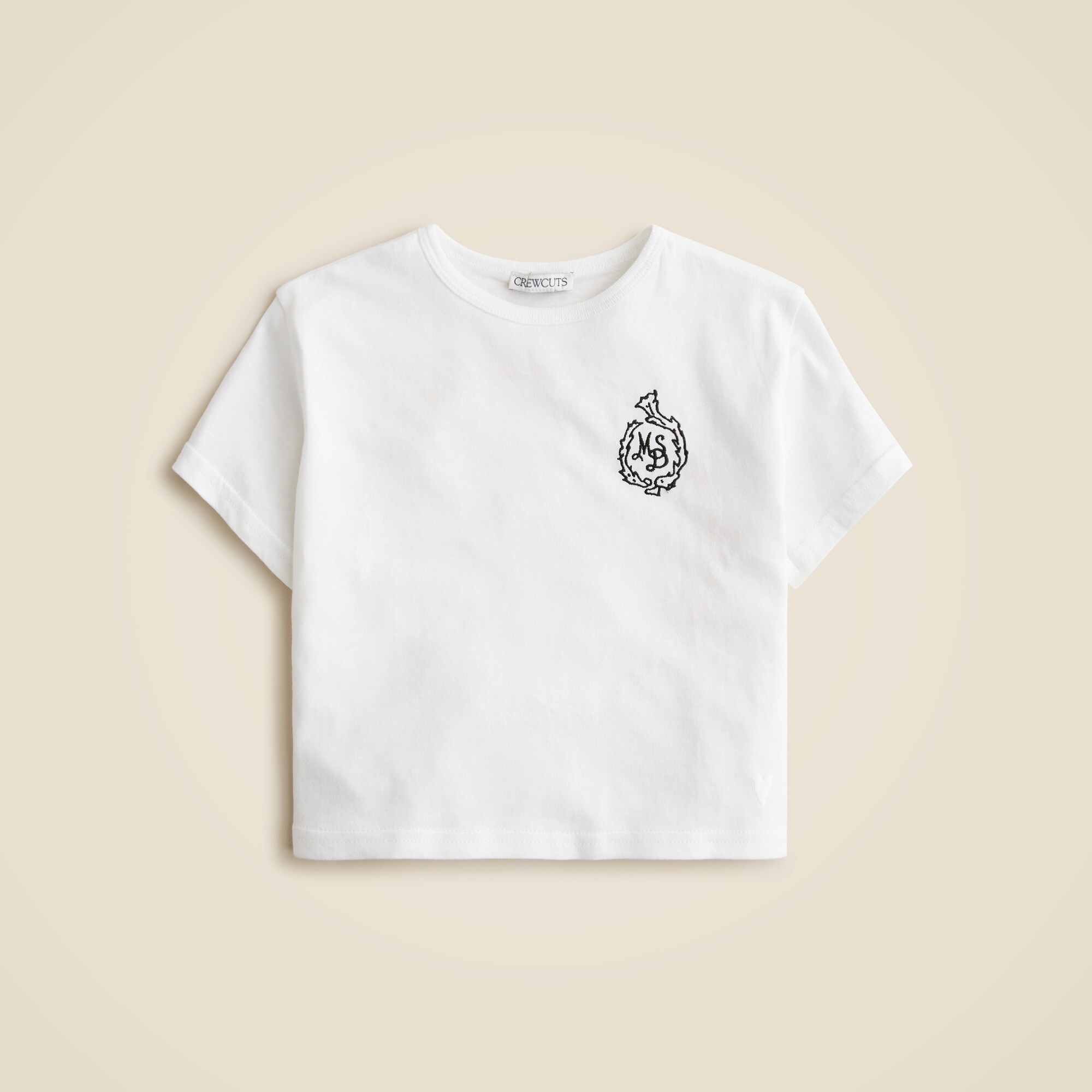  Masseria San Domenico X Crewcuts girls' embroidered graphic T-shirt