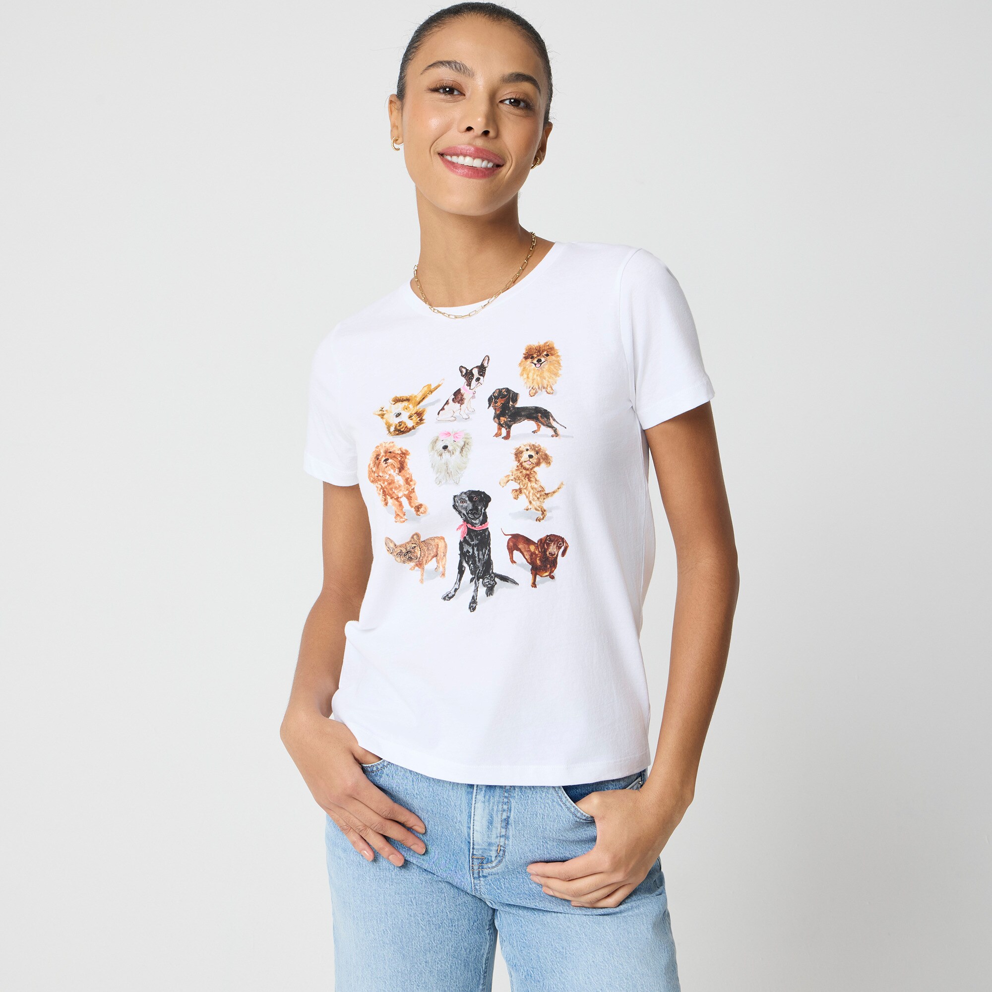Dogs graphic tee