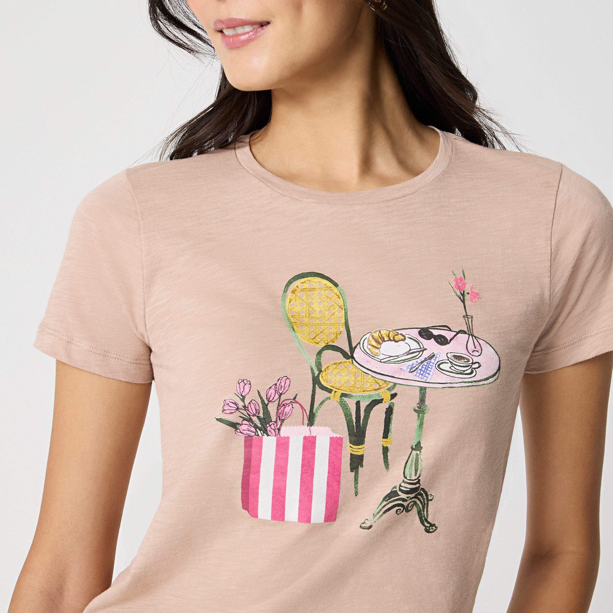Café graphic tee