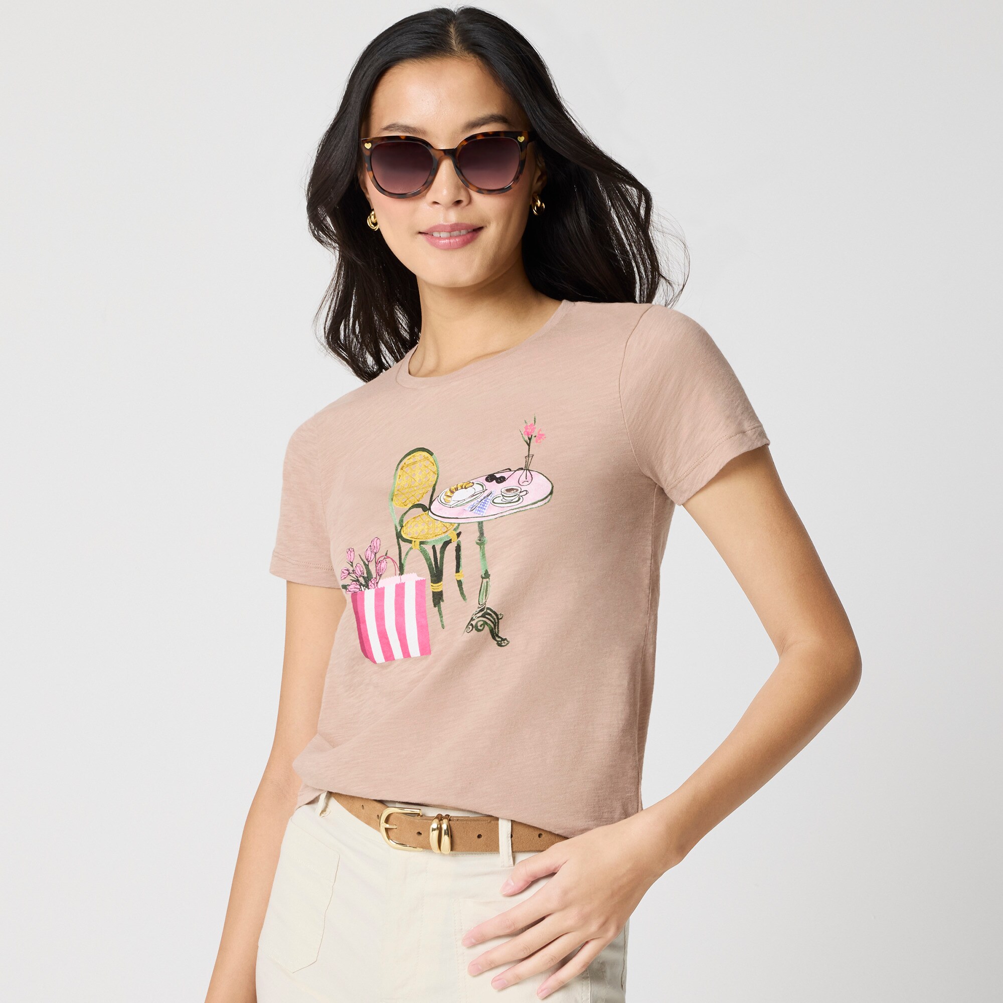 Café graphic tee