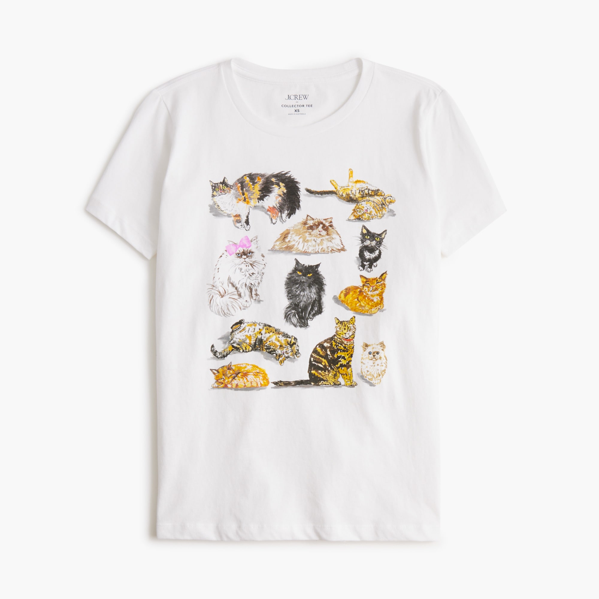 womens Cats graphic tee
