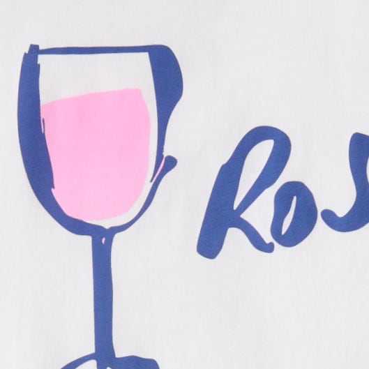 Bistro graphic tee ROSE