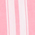 Striped short-sleeve top and pant pajama set WARM ROSE