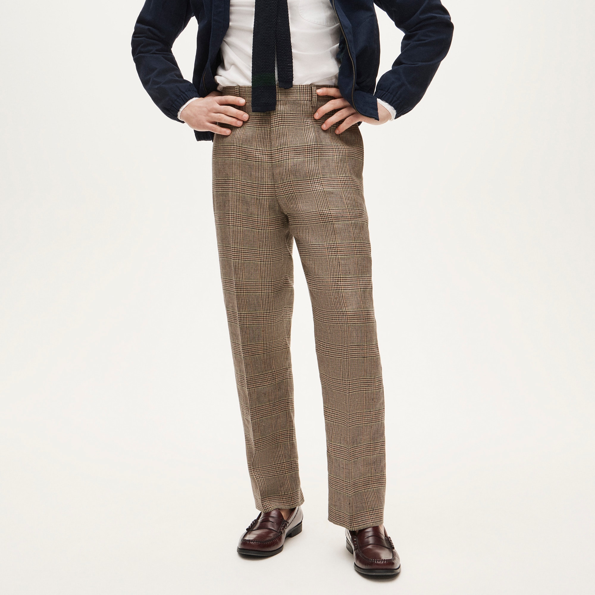 Relaxed-fit trouser in Irish linen