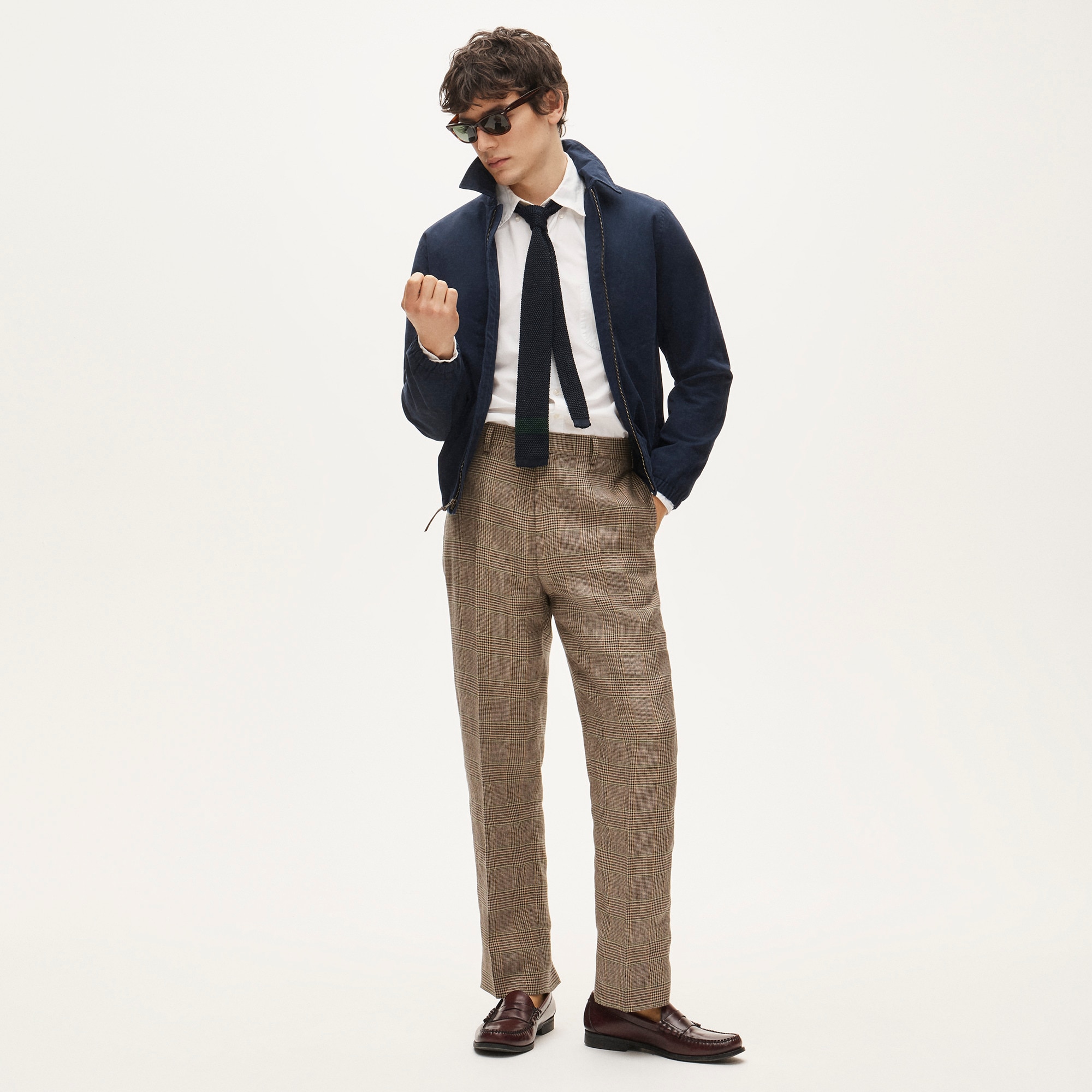 Relaxed-fit trouser in Irish linen